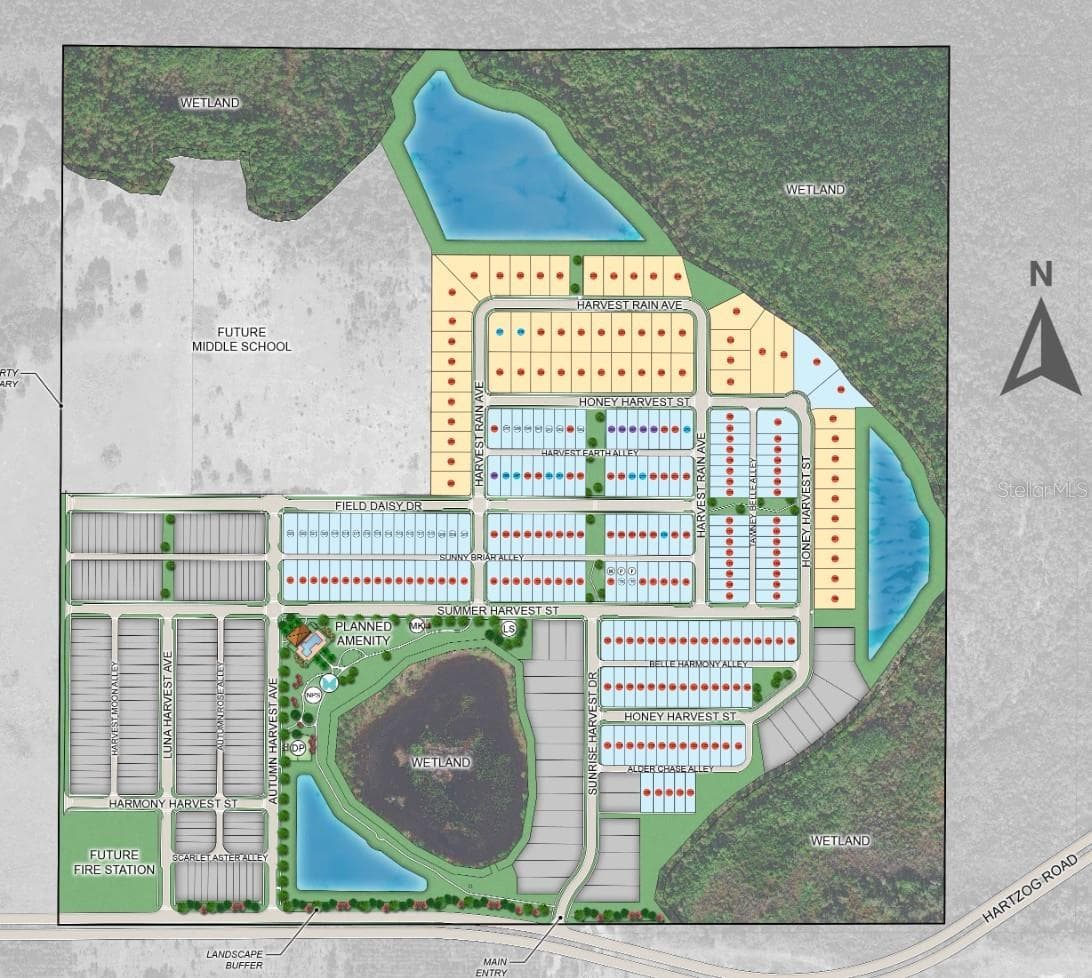 Harvest at Ovation Sitemap - 14779 FIELD DAISY DR, WINTER GARDEN