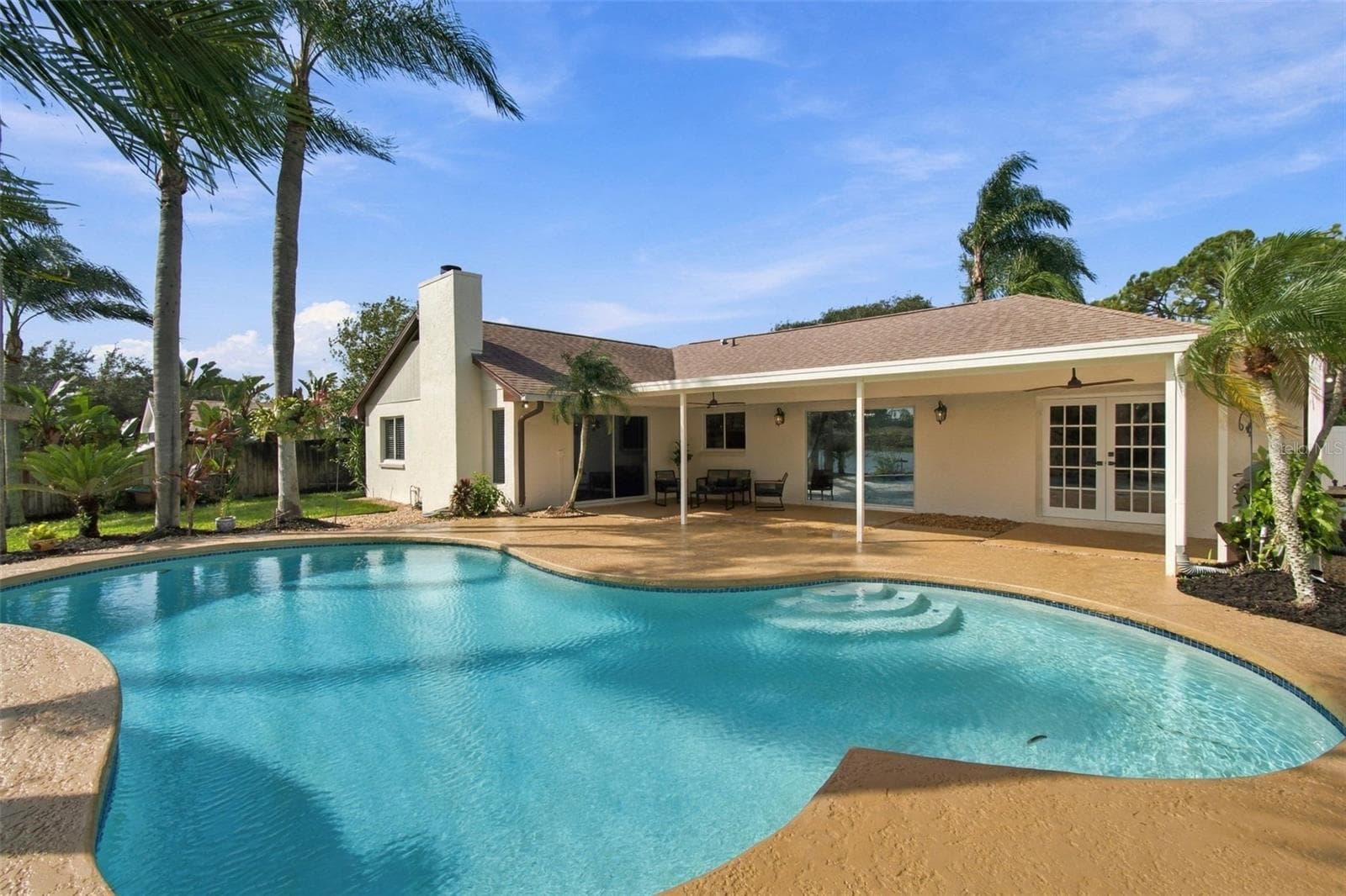 Pool w/Covered Patio - 15113 ALEXIS DR, TAMPA
