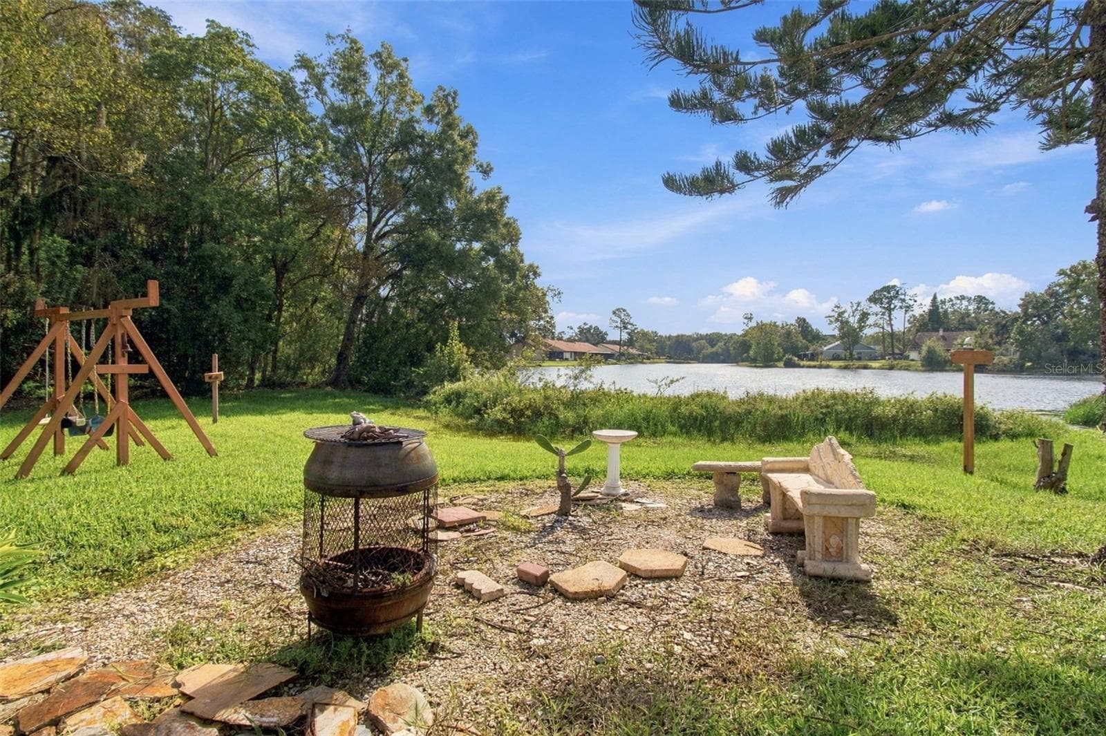 Back Yard - 15113 ALEXIS DR, TAMPA