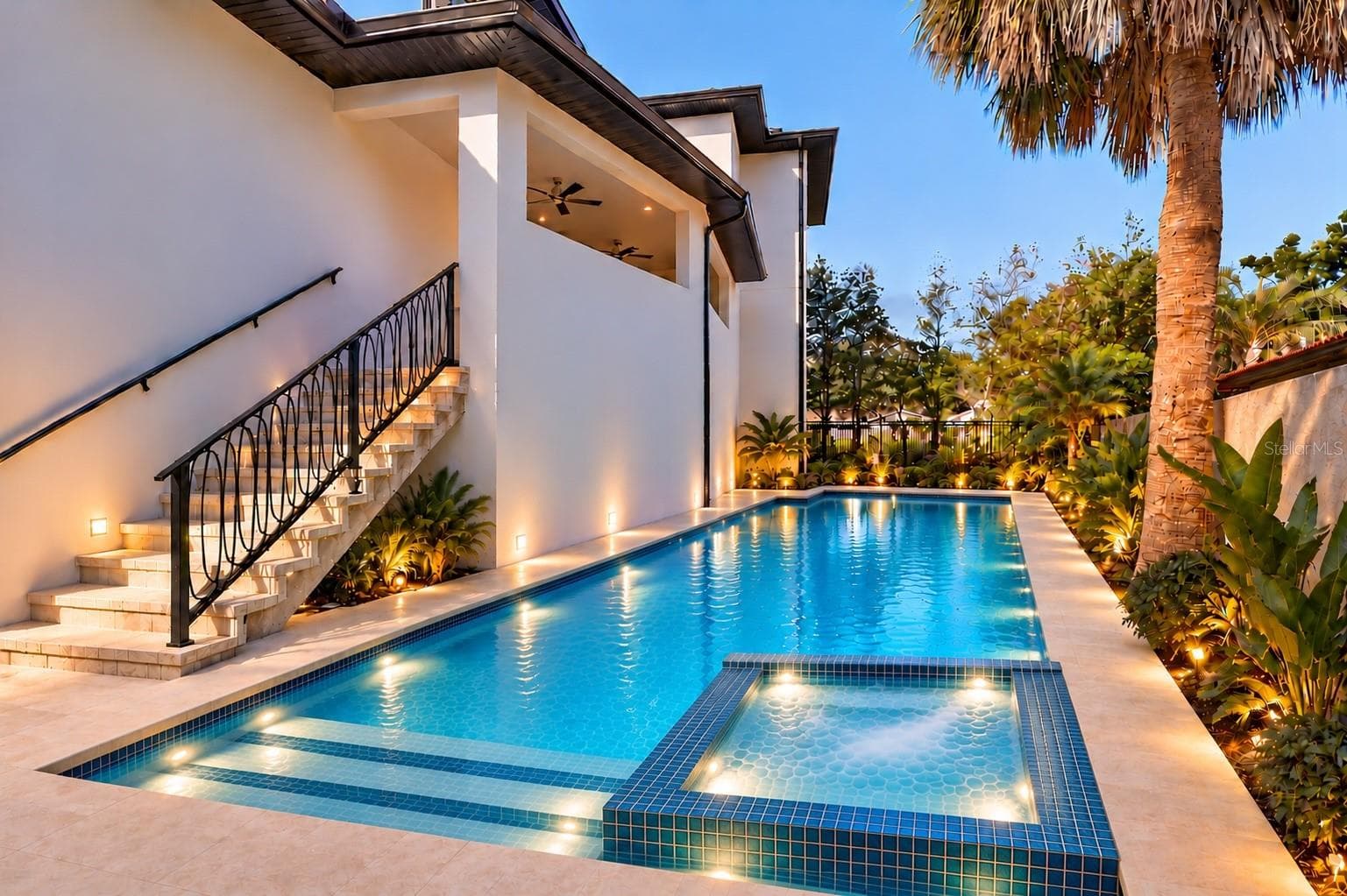 Back yard pool - 4706 W SAN CARLOS ST, TAMPA