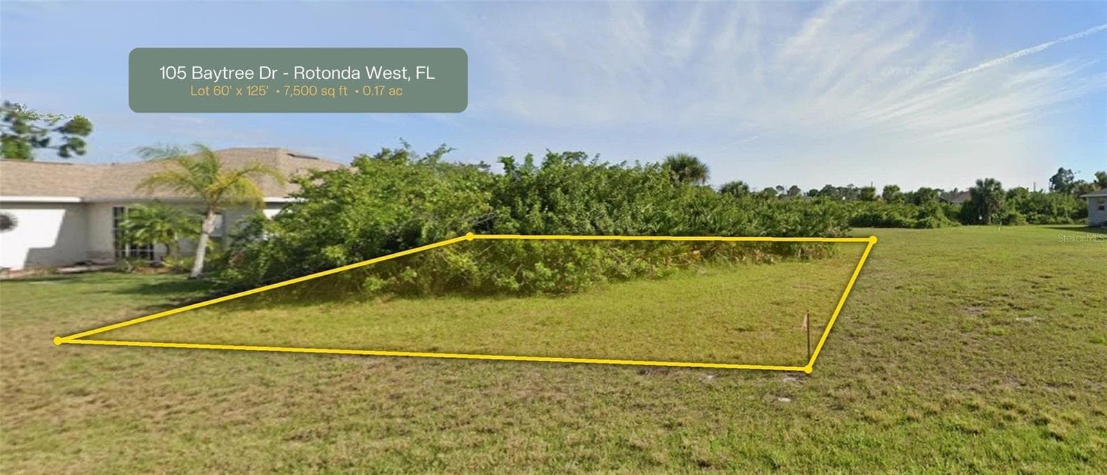 Land at 105 BAYTREE DR, ROTONDA WEST, photo 2 of 6