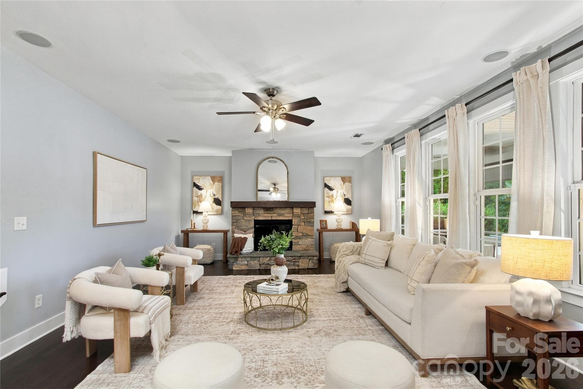 Main living room - 11926 Grey Partridge Drive, Charlotte