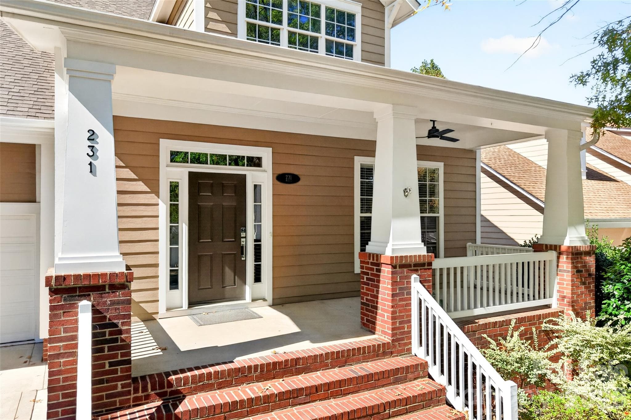 Front door - 231 Fairview Lane, Davidson