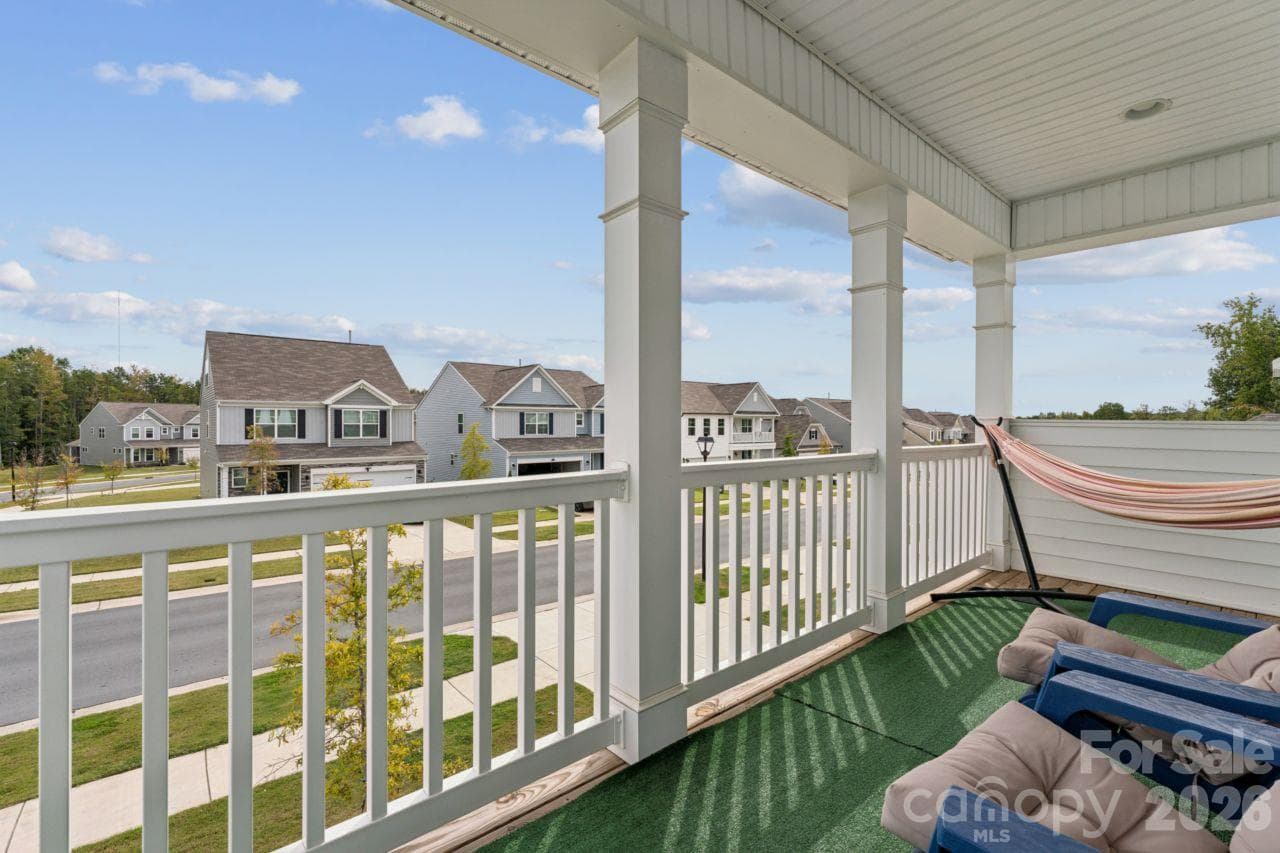 Private balcony - 8704 Frank Grier Road, Charlotte