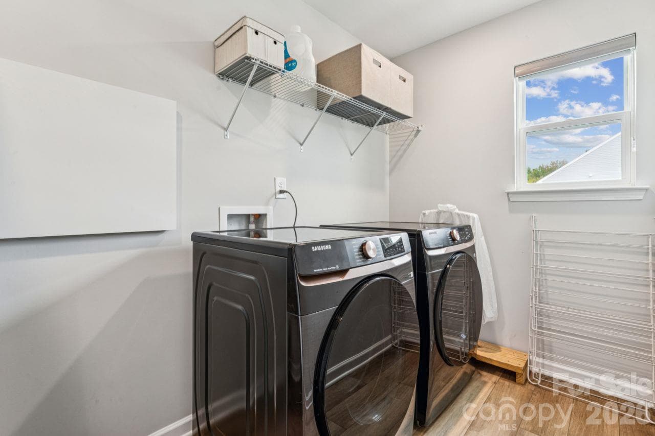 Laundry room (second level) - 8704 Frank Grier Road, Charlotte