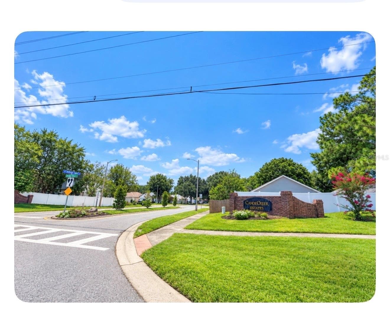 Community entrance - 2916 CANOE CIR, ST CLOUD