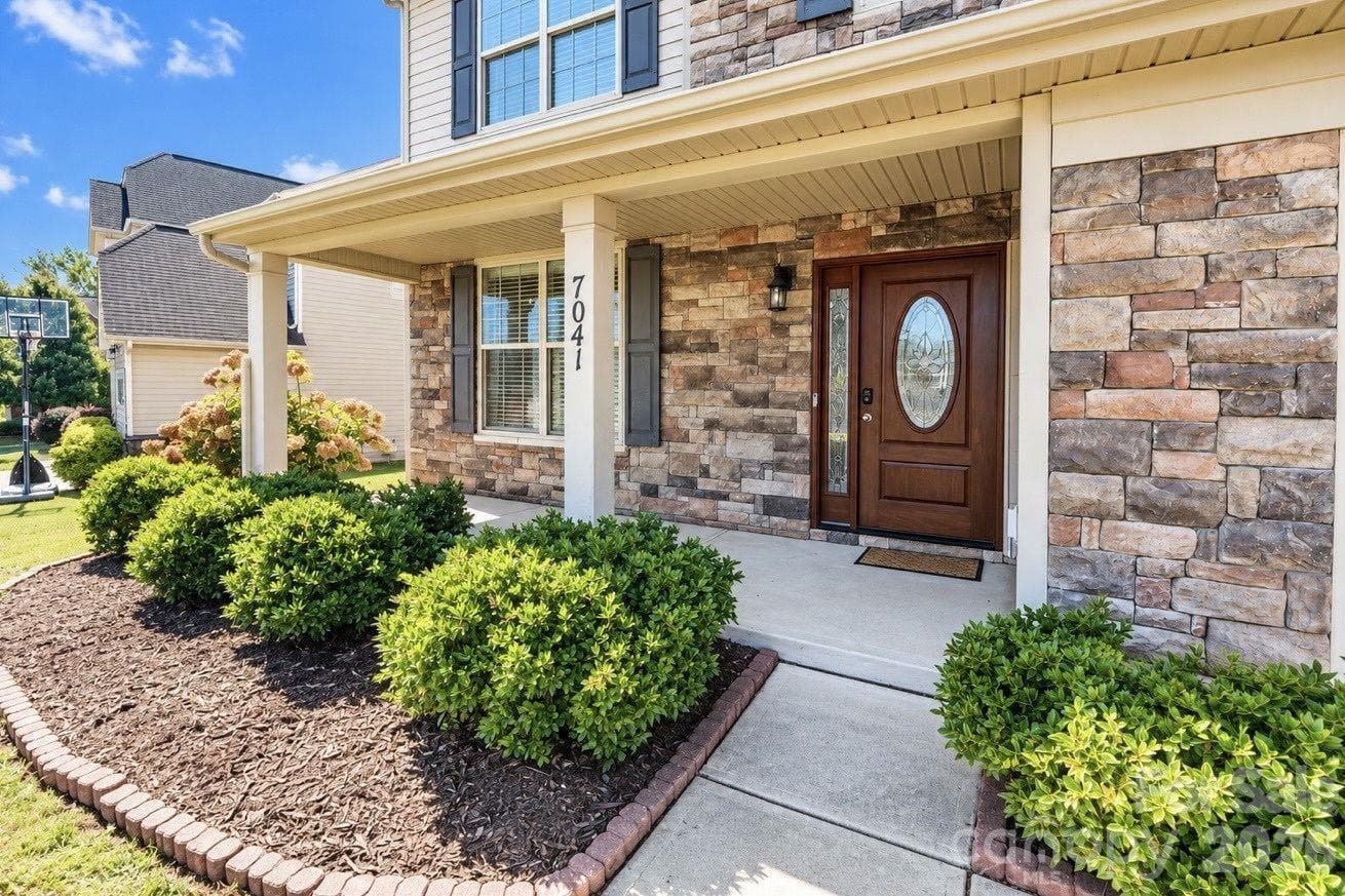 Front Covered Porch - 7041 Carnwarth Lane, Indian Land