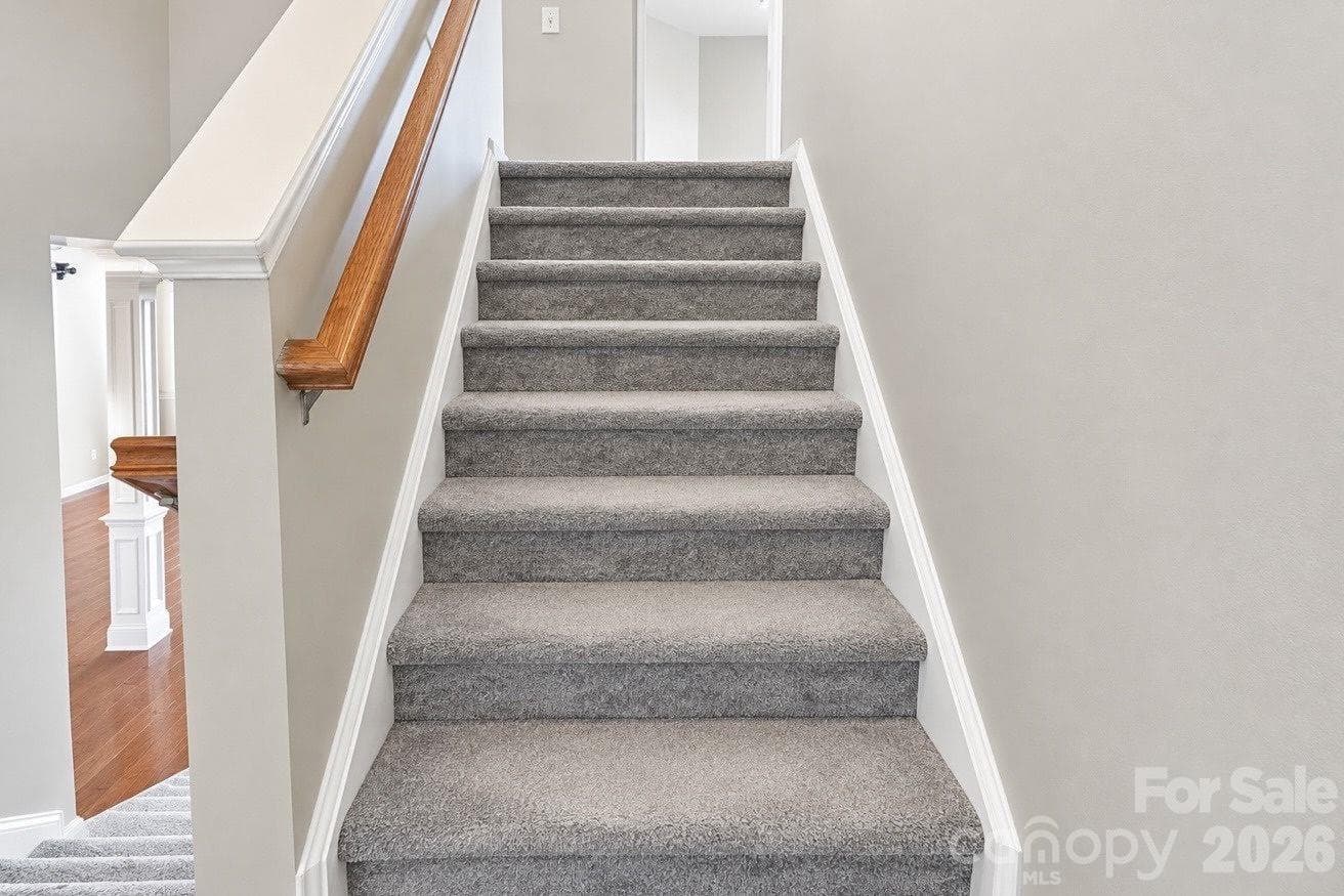 Stairs leading to 2nd floor - 7041 Carnwarth Lane, Indian Land