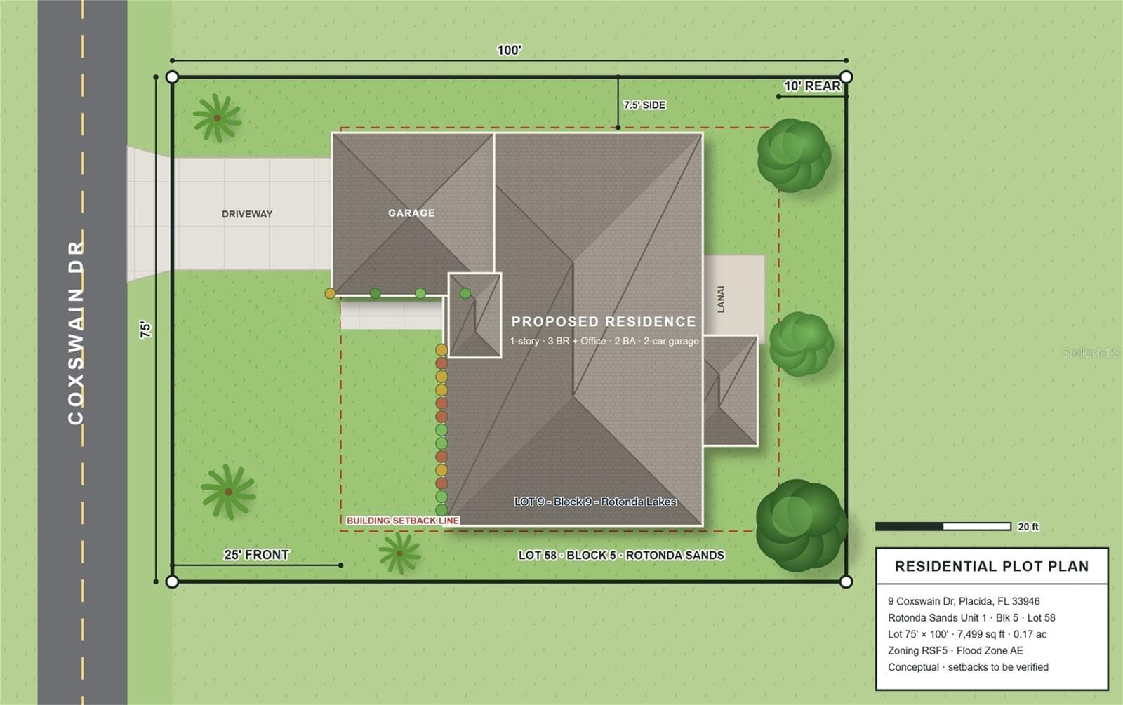 Land at 9 COXSWAIN DR, PLACIDA, photo 5 of 7