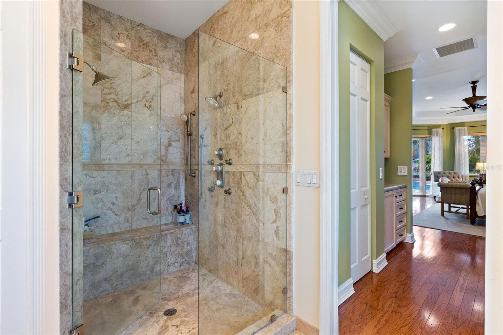primary bedroom full bathroom main floor - 3800 SW 137TH AVE, MIRAMAR