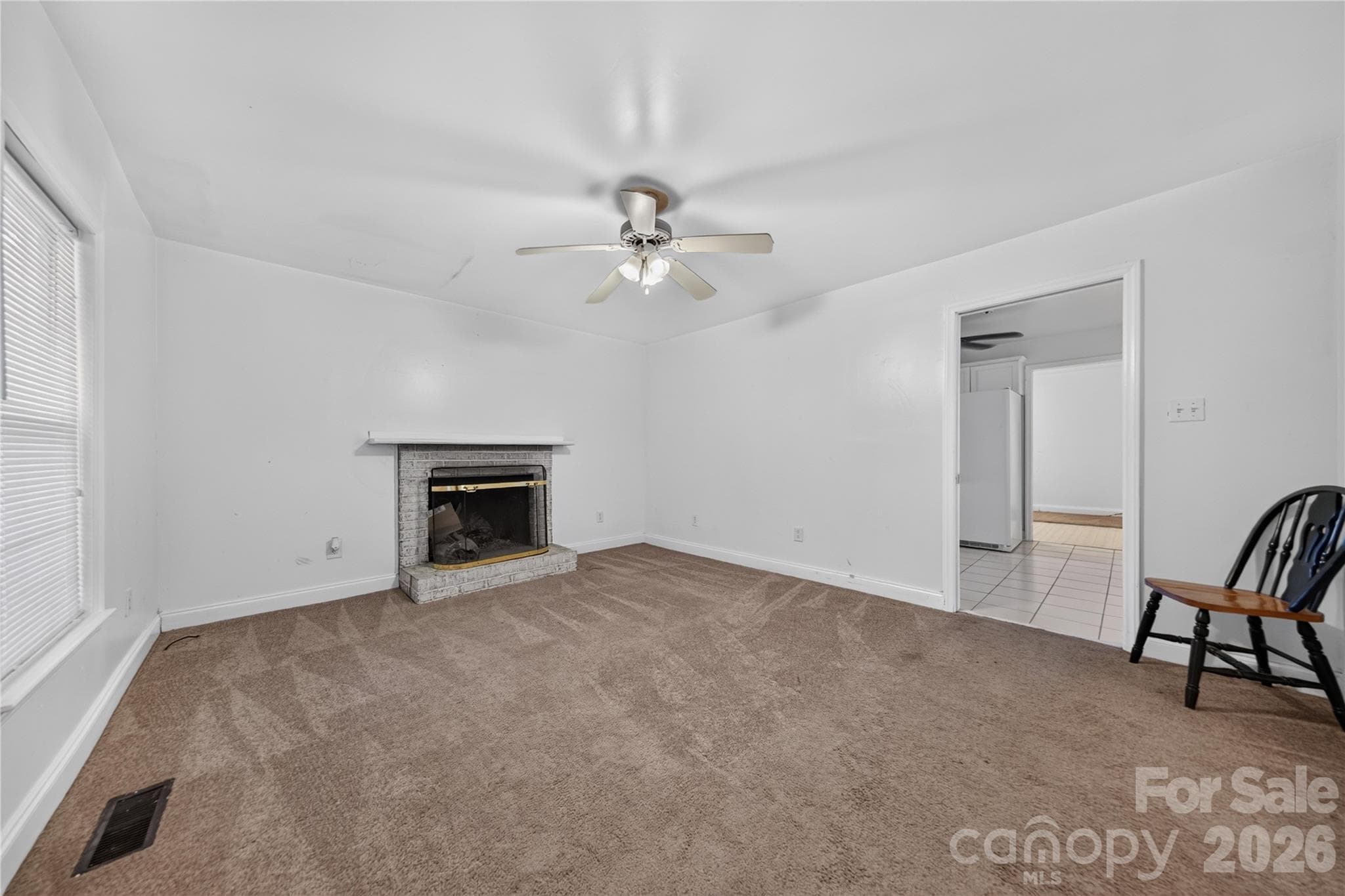 Great Room with Fireplace - 7572 Charlotte Highway, Indian Land