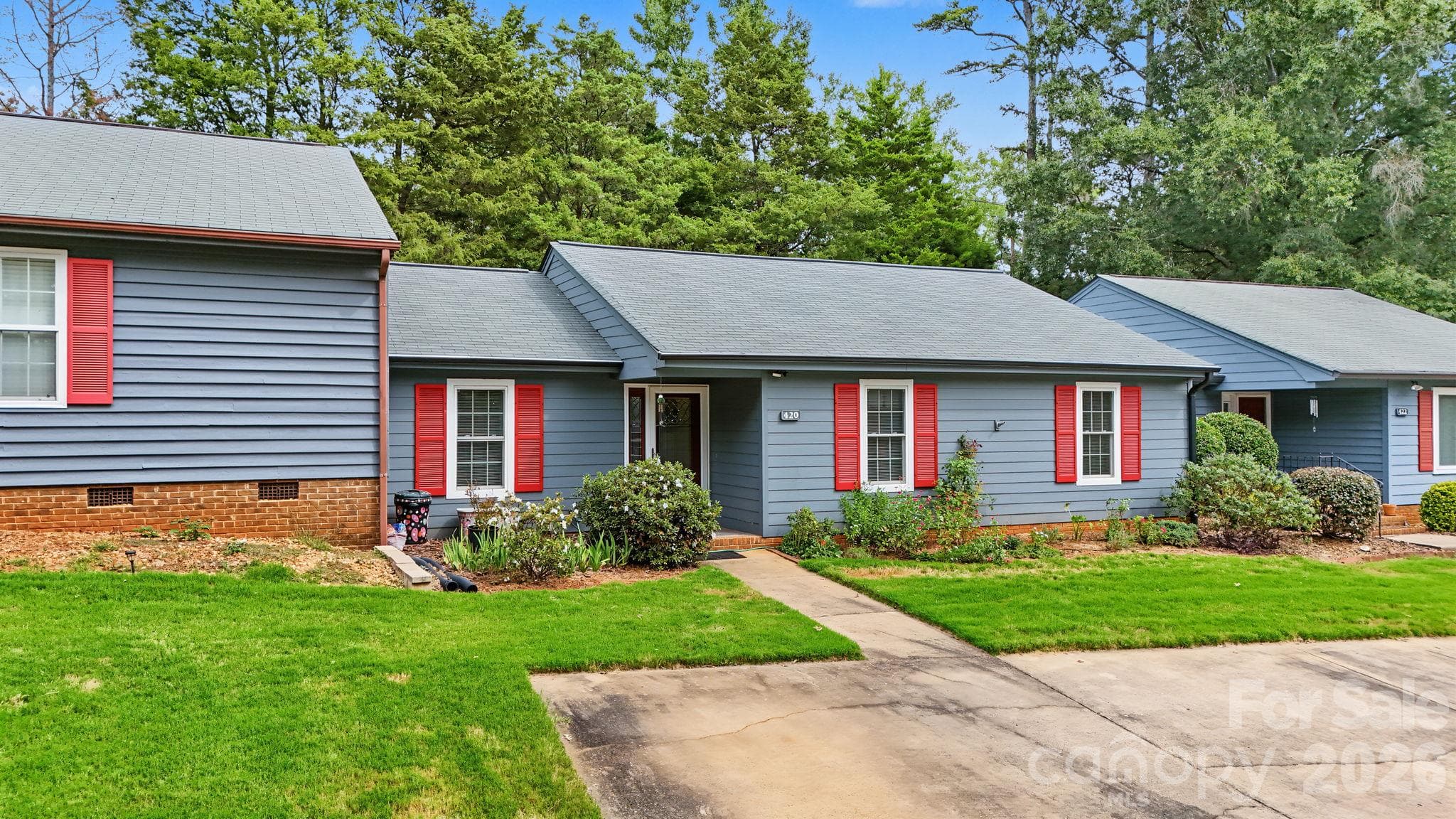 Two parking spaces right outside your door - 420 English Ivy Court, Fort Mill