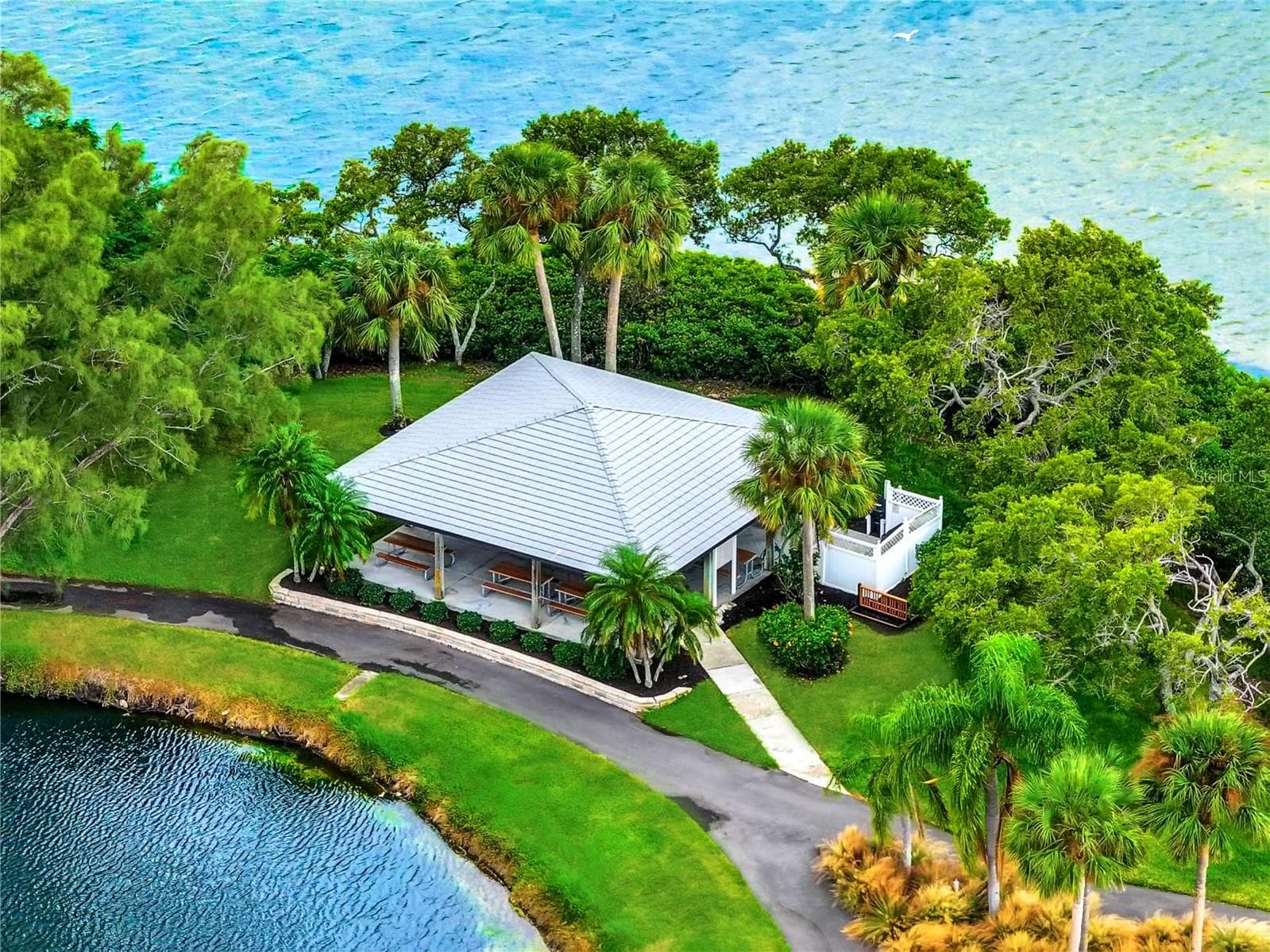 Mt Vernon aerial of bayside pavilion - 4605 LEXINGTON CIR, BRADENTON