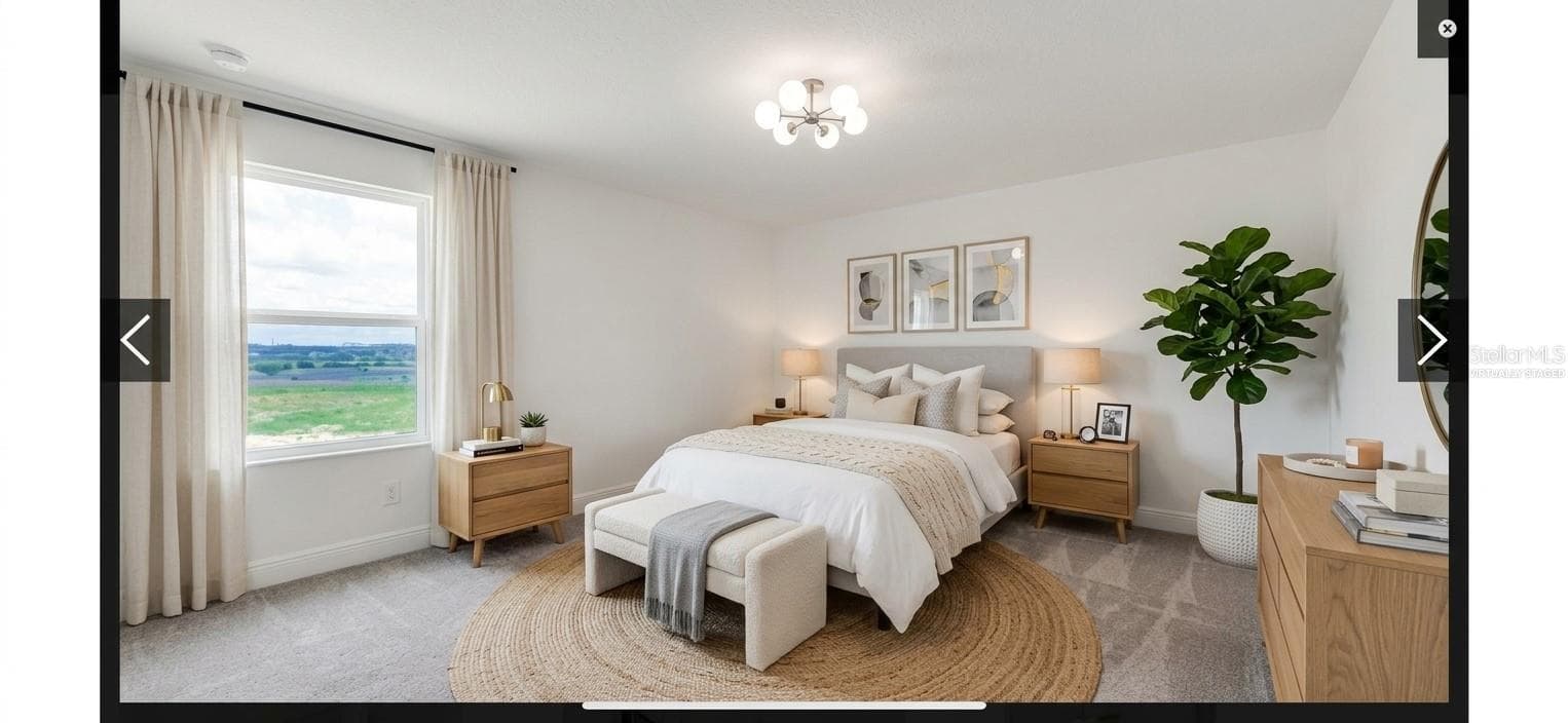 Virtually Staged Bedrrom # 4 - 368 LEMONGRASS RD, MINNEOLA