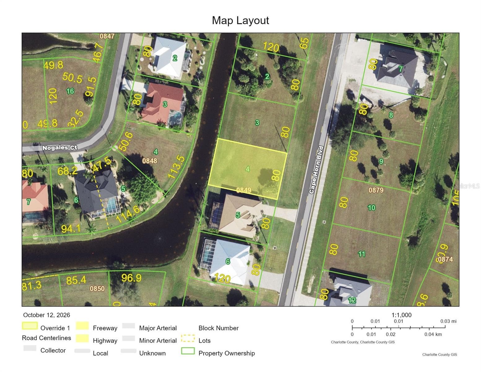 Land at 16365 CAPE HORN BLVD, PUNTA GORDA, photo 2 of 8
