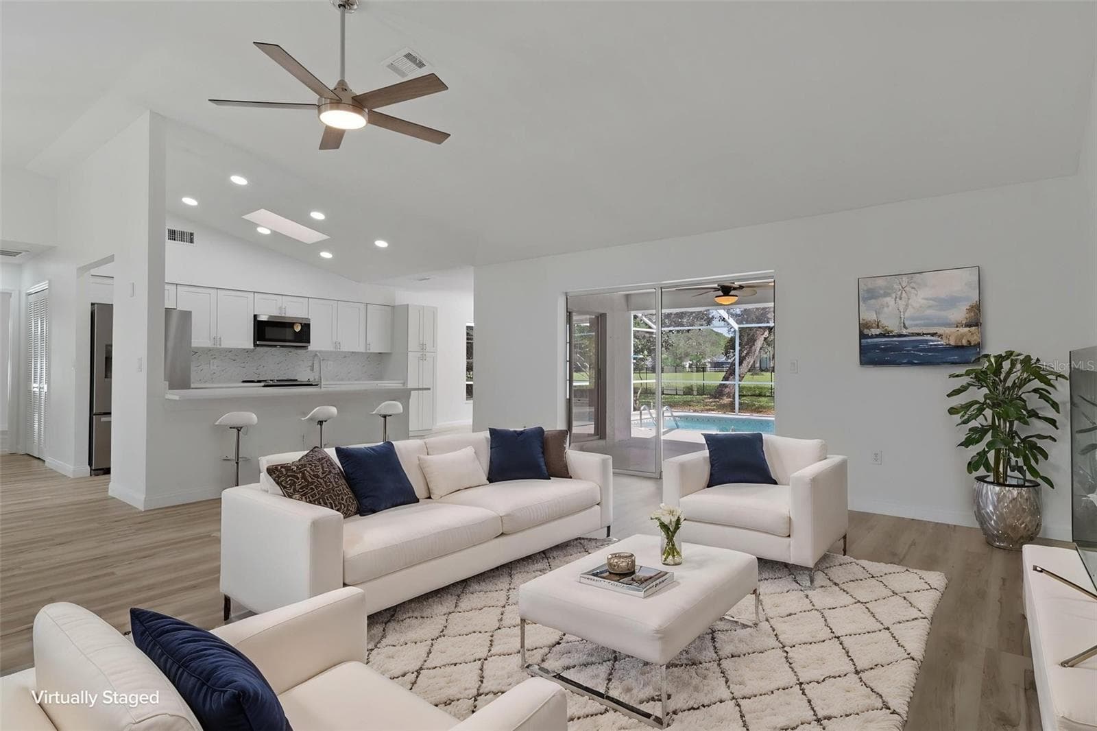 Staged Living Room - 10220 SWANSON CT, SPRING HILL