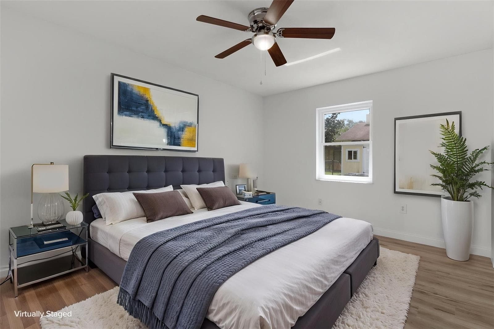 Staged Guest Bedroom 2 - 10220 SWANSON CT, SPRING HILL