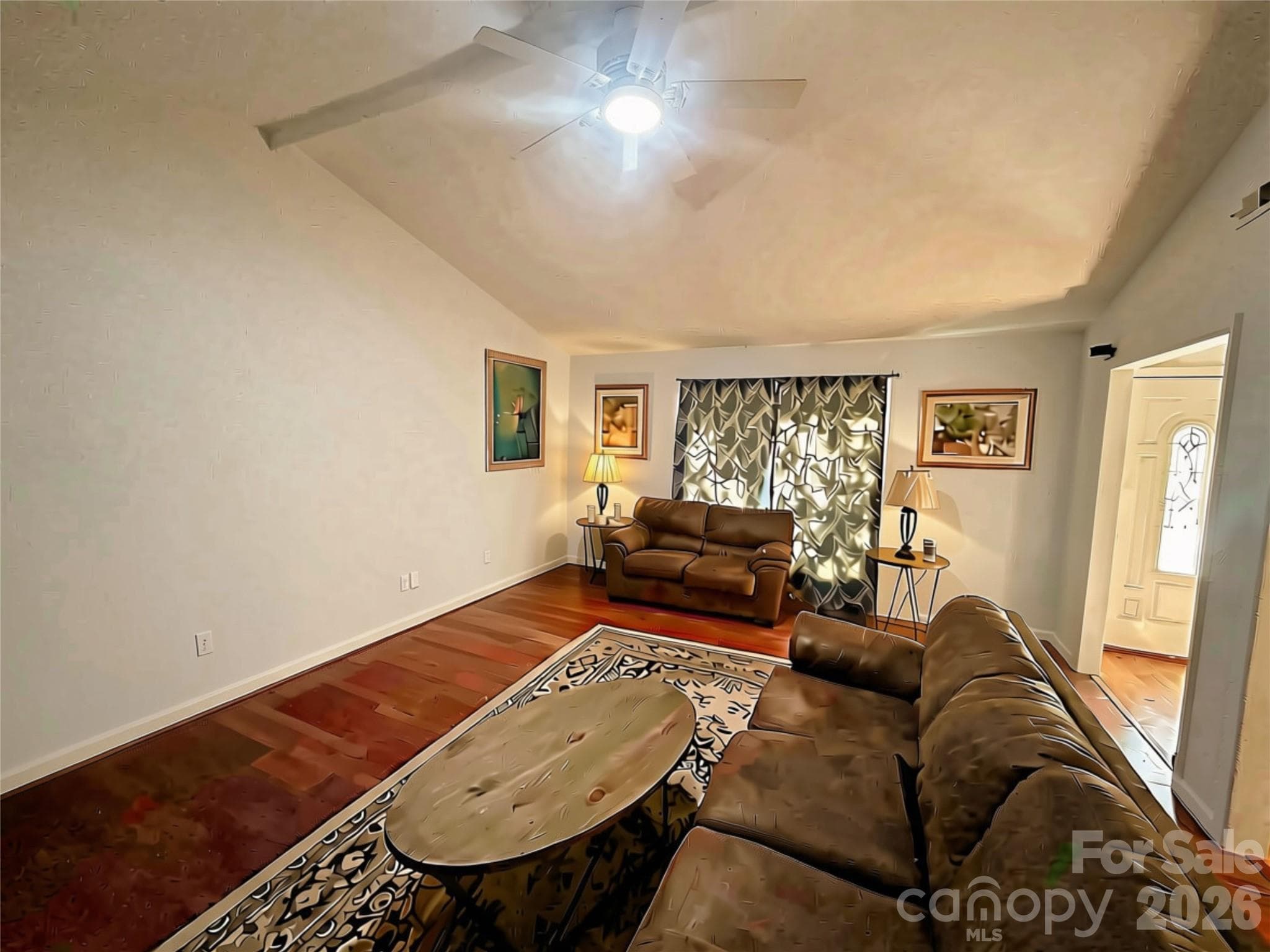 Living Room - 9101 Milton Morris Drive, Charlotte