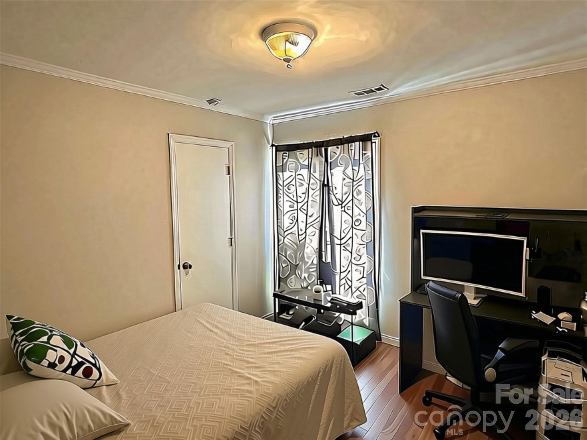 Bedroom 2 - 9101 Milton Morris Drive, Charlotte