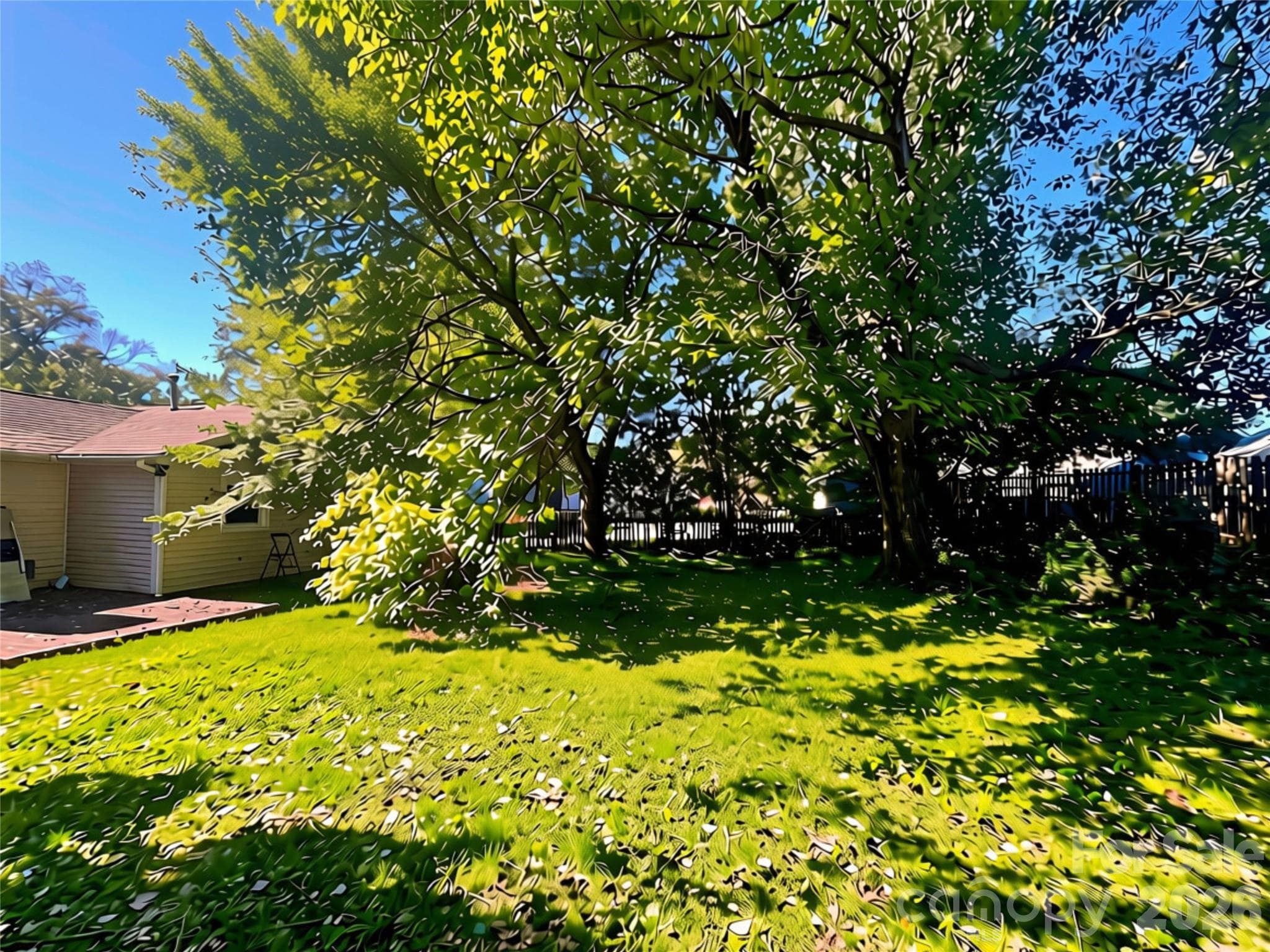 Backyard - 9101 Milton Morris Drive, Charlotte