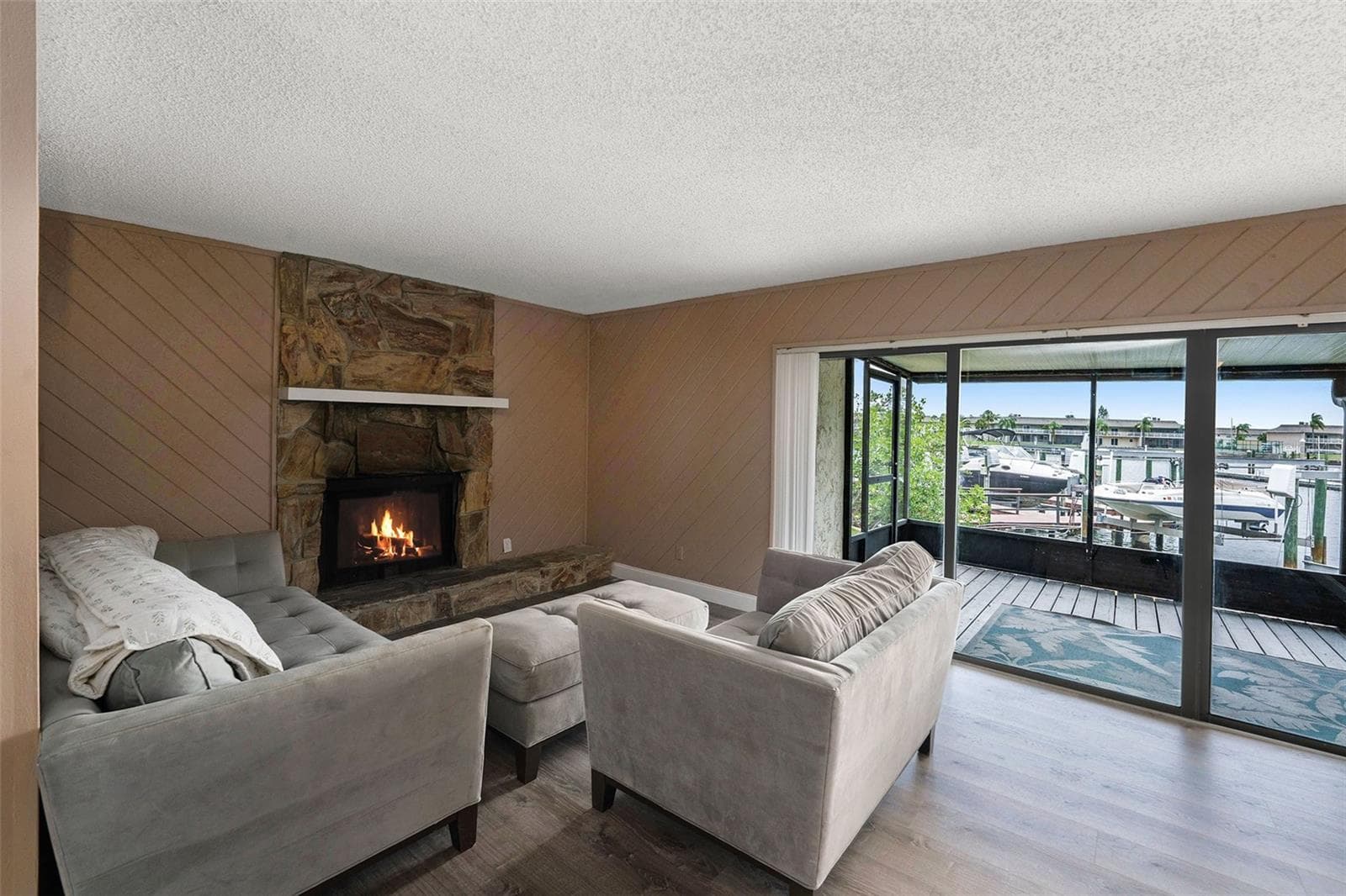 Water view! - 8719 COVE CT #10, TAMPA