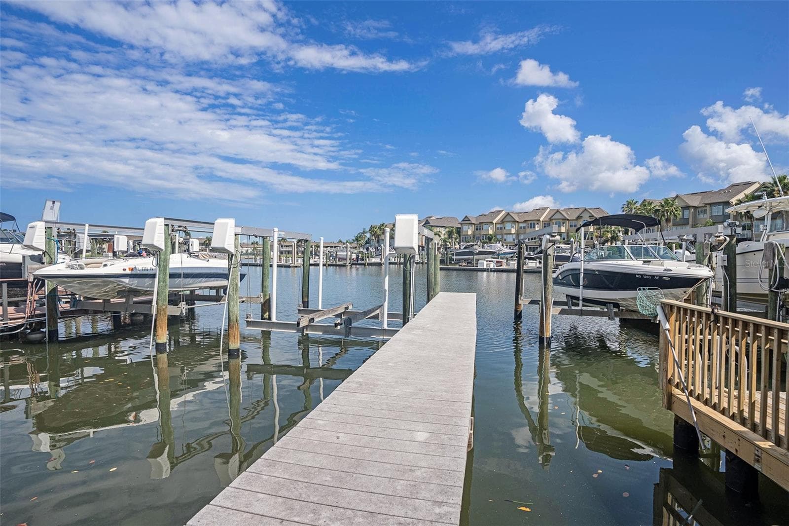 Look to the left. This is where you exit to the open water - 8719 COVE CT #10, TAMPA