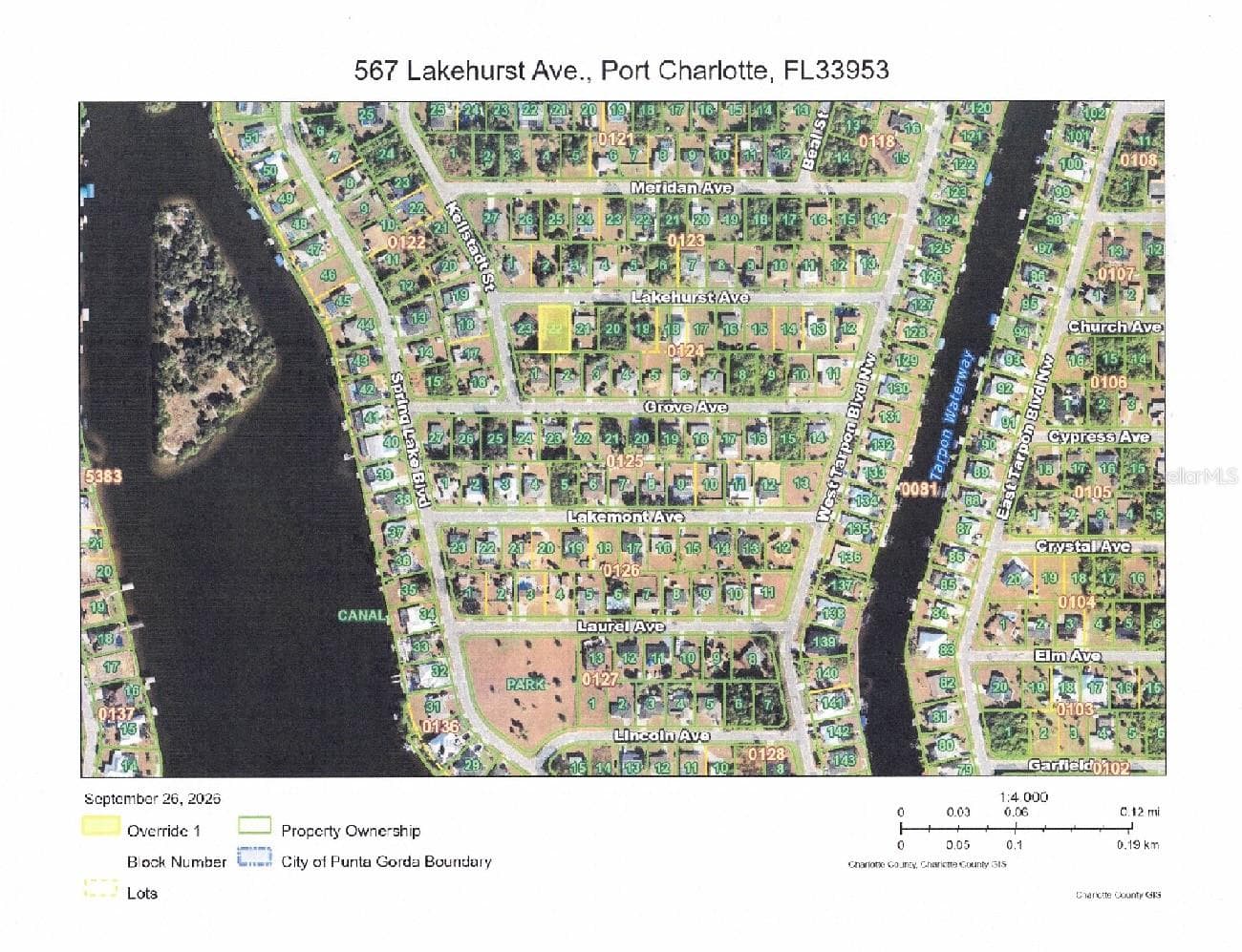 Land at 567 LAKEHURST AVE NW, PORT CHARLOTTE, photo 8 of 8