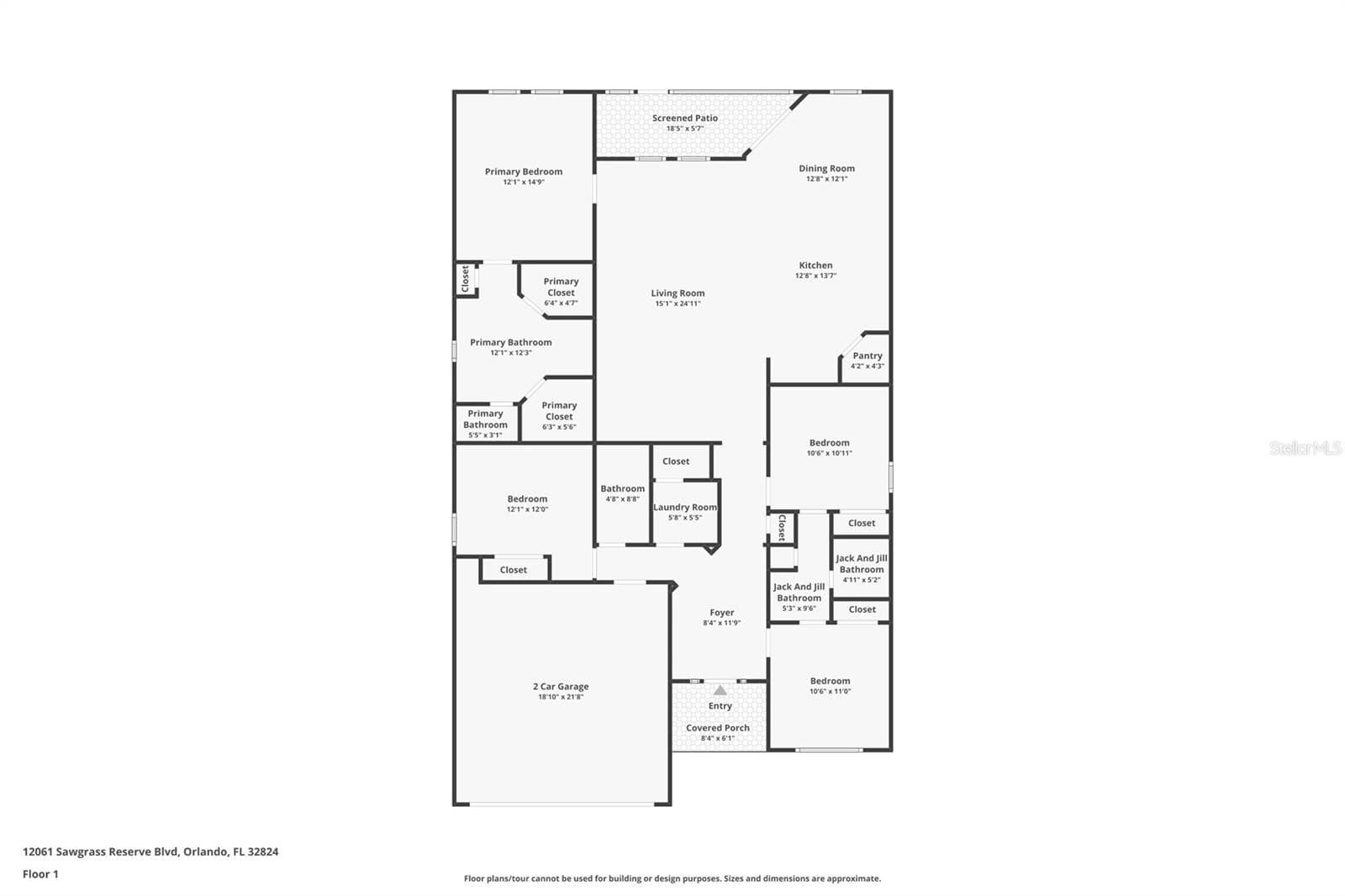 Single Family Residence at 12061 SAWGRASS RESERVE BLVD, ORLANDO, photo 3 of 40