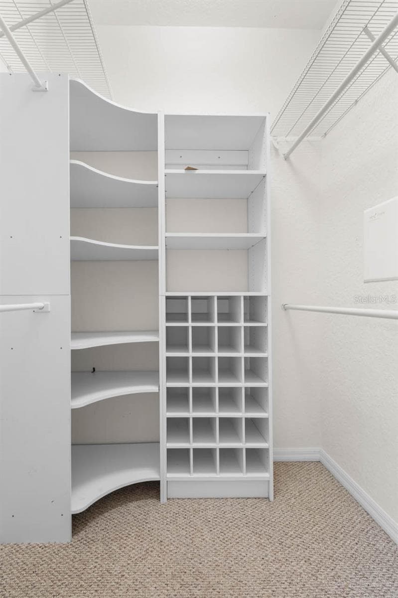 Fabulous closet organizer in the Master bedroom - 1009 CHELSEA GREENS CT #37, SUN CITY CENTER