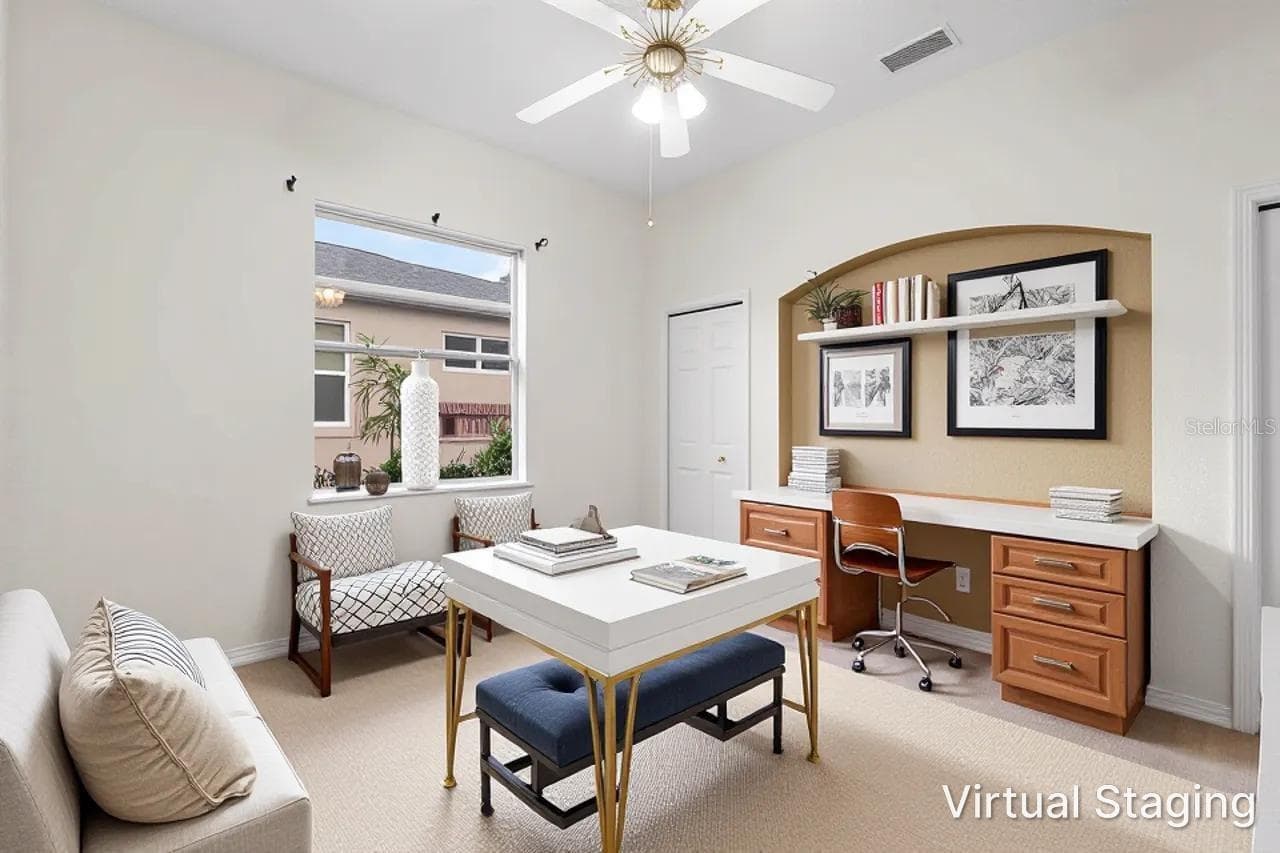 Virtual staging - 1009 CHELSEA GREENS CT #37, SUN CITY CENTER