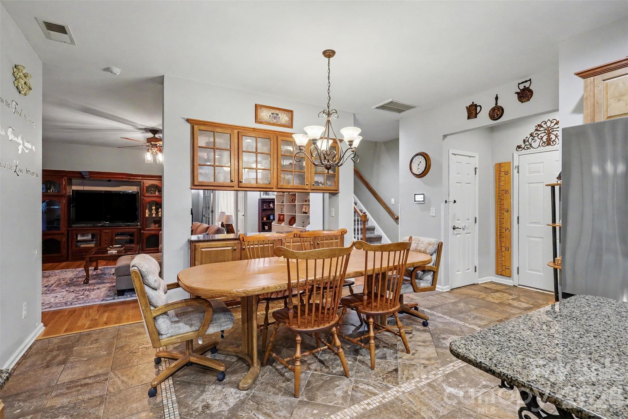Breakfast Area in Kitchen - 5221 Turkey Oak Drive, Mint Hill