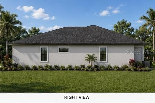 Rendering - home not yet built - Right Side view - EXOTIC AVE, NORTH PORT