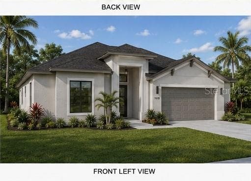 Rendering - home not yet built - Front Left view - 2202 NAMIOT CIR, NORTH PORT