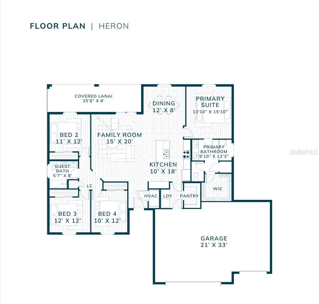 Floor Plan - 1 ZANZIBAR BALSAN CT, PALM COAST