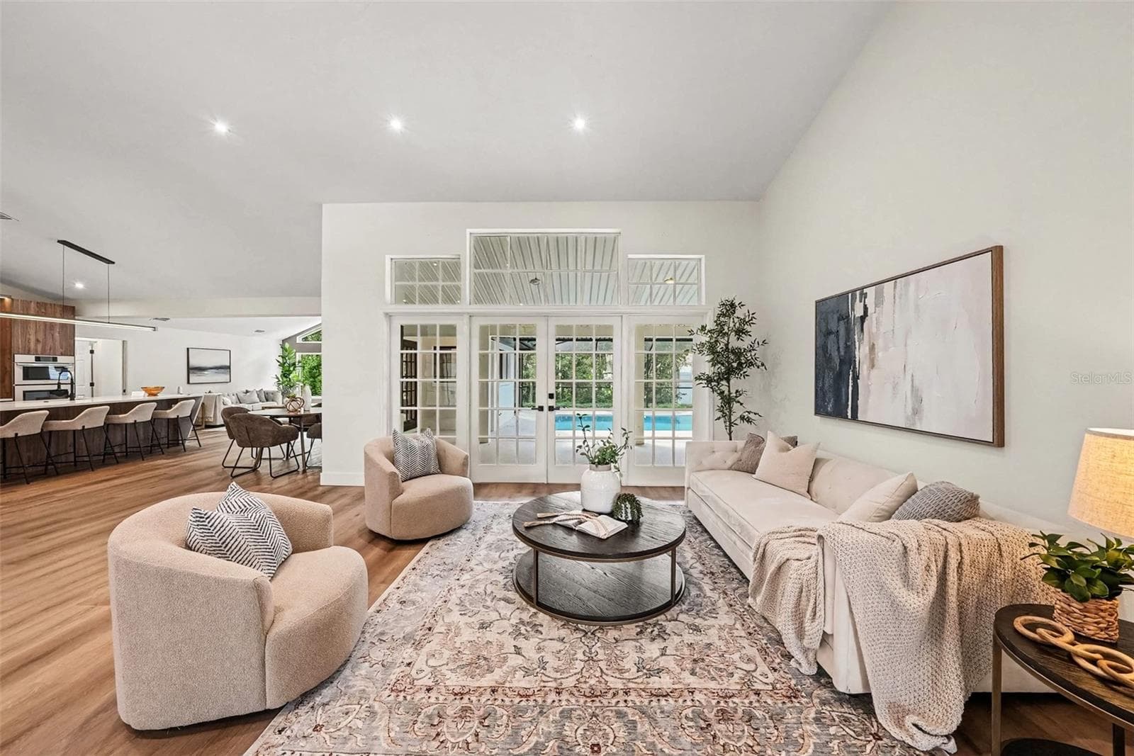 Living Area - Open Concept - 4901 HALLSTEAD WAY, TAMPA