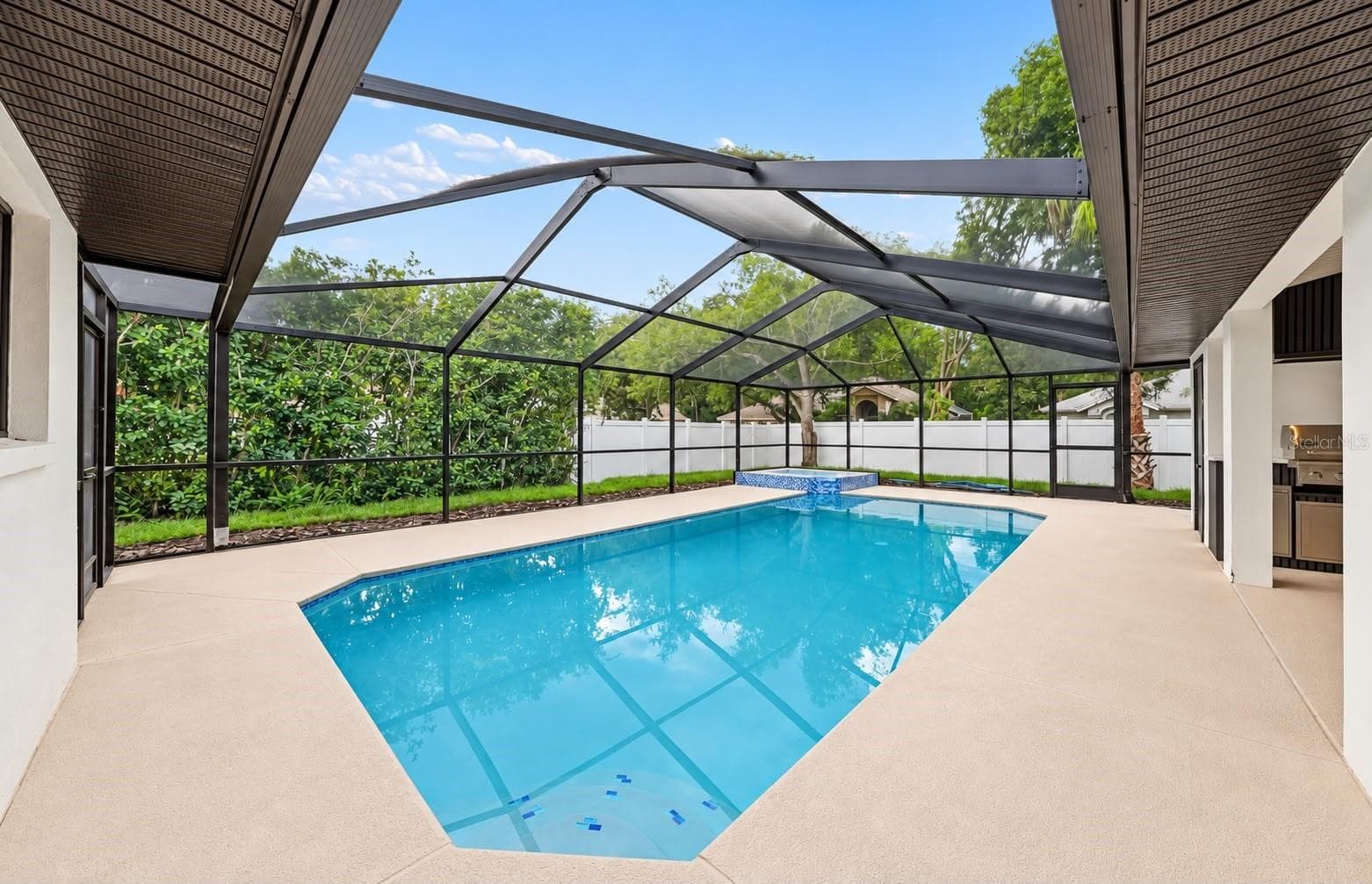 Pool Area - 4901 HALLSTEAD WAY, TAMPA