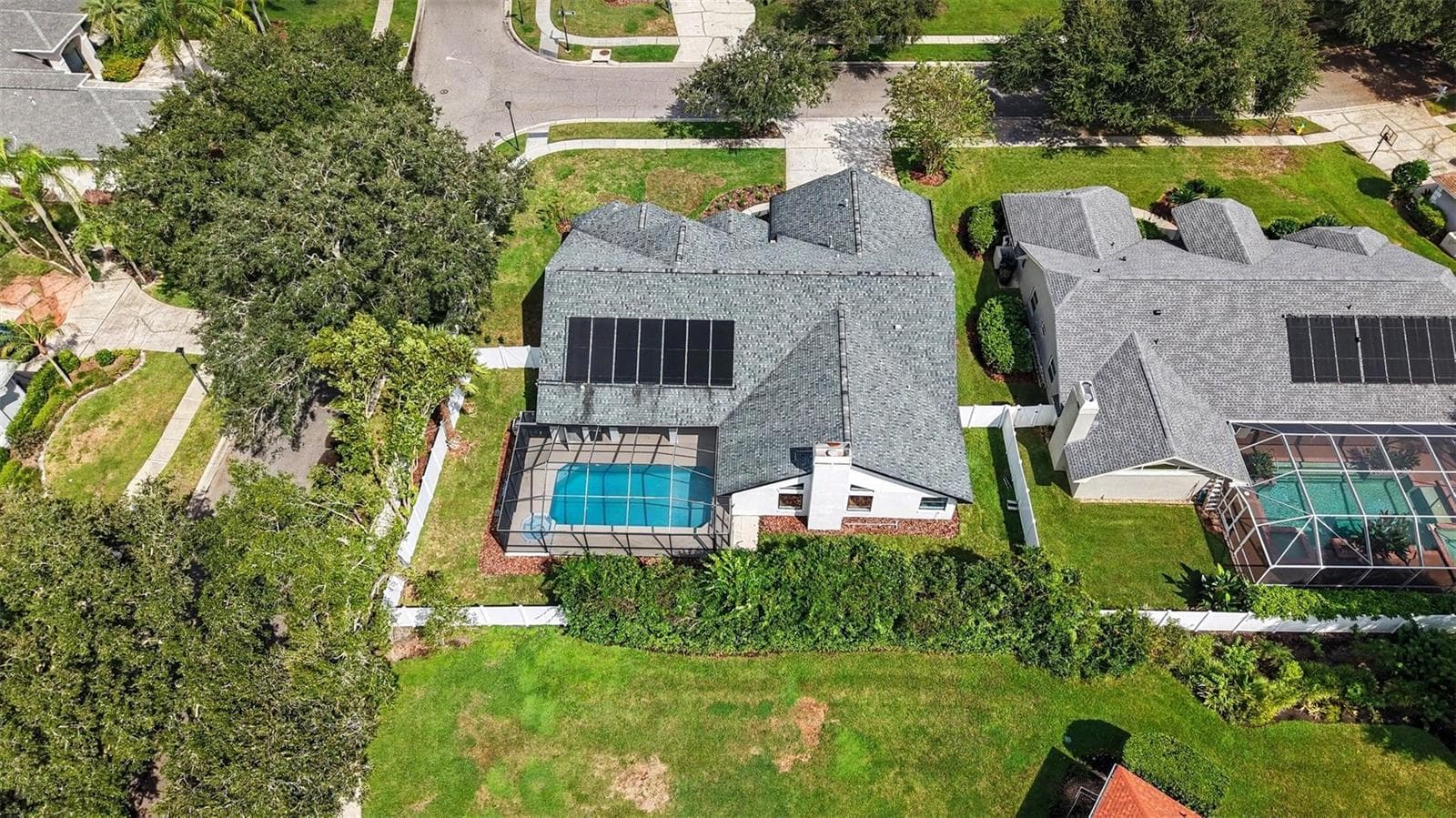 Aerial View - 4901 HALLSTEAD WAY, TAMPA