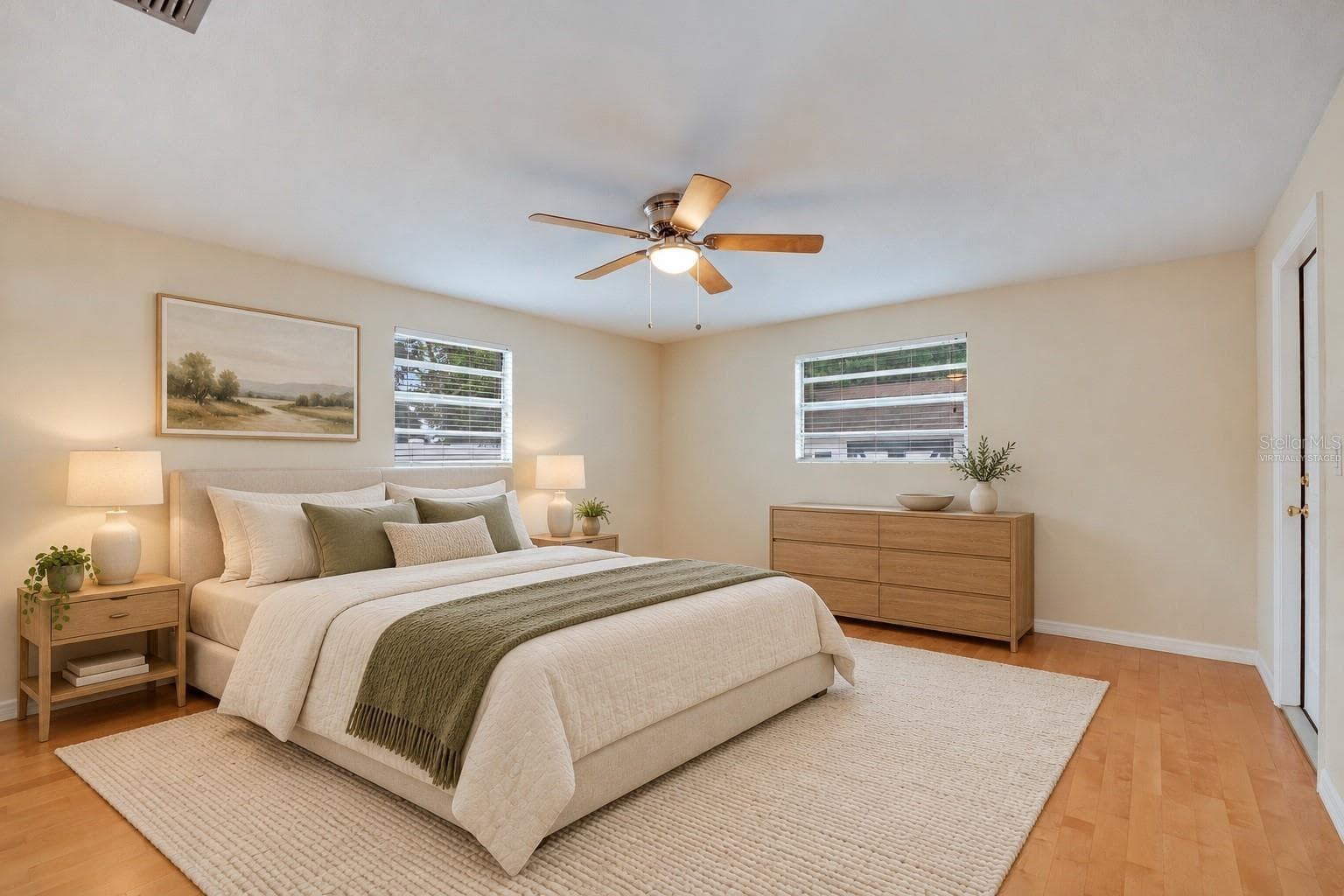 Virtually Staged Primary Bedroom - 1924 W NORTH ST, TAMPA