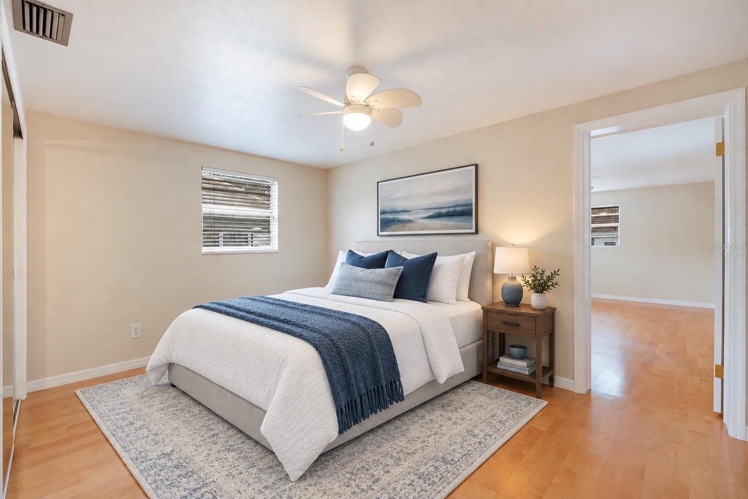 Virtually Staged Bedroom 2 - 1924 W NORTH ST, TAMPA