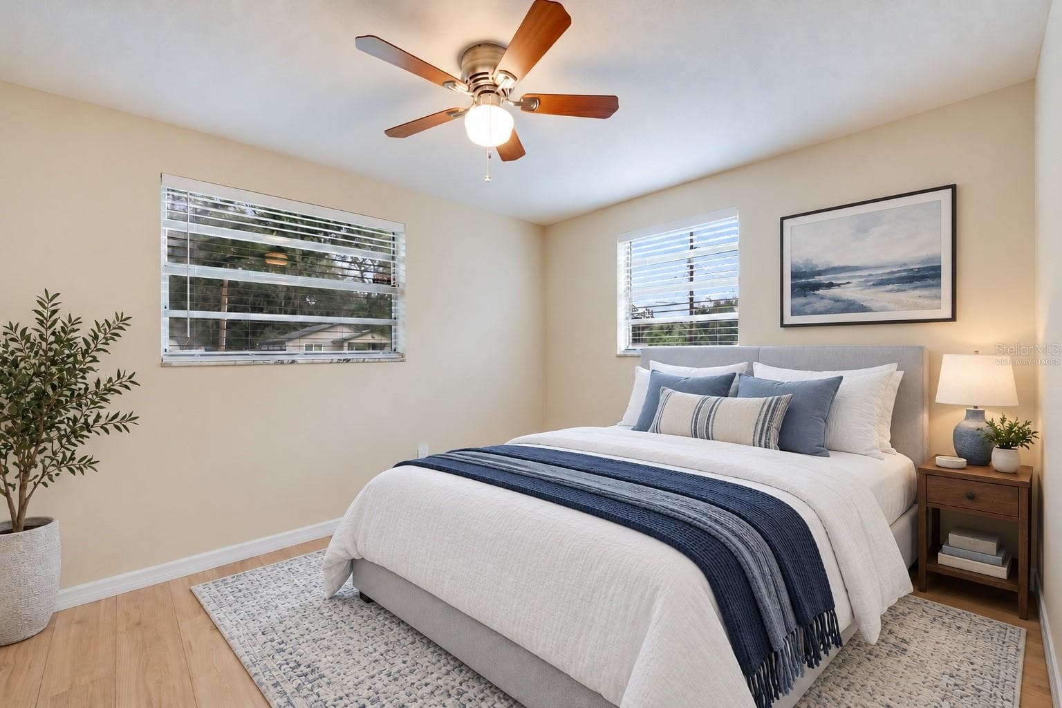 Virtually Staged Bedroom 3 - 1924 W NORTH ST, TAMPA