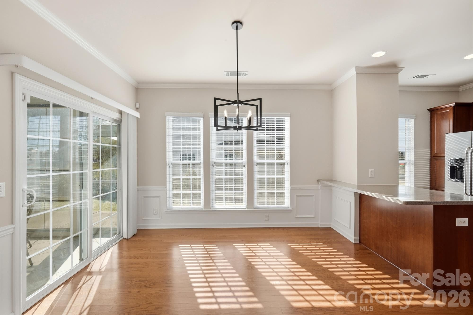 Dining Area opens to 3-Season Room - 2047 Sweetleaf Drive, Indian Land