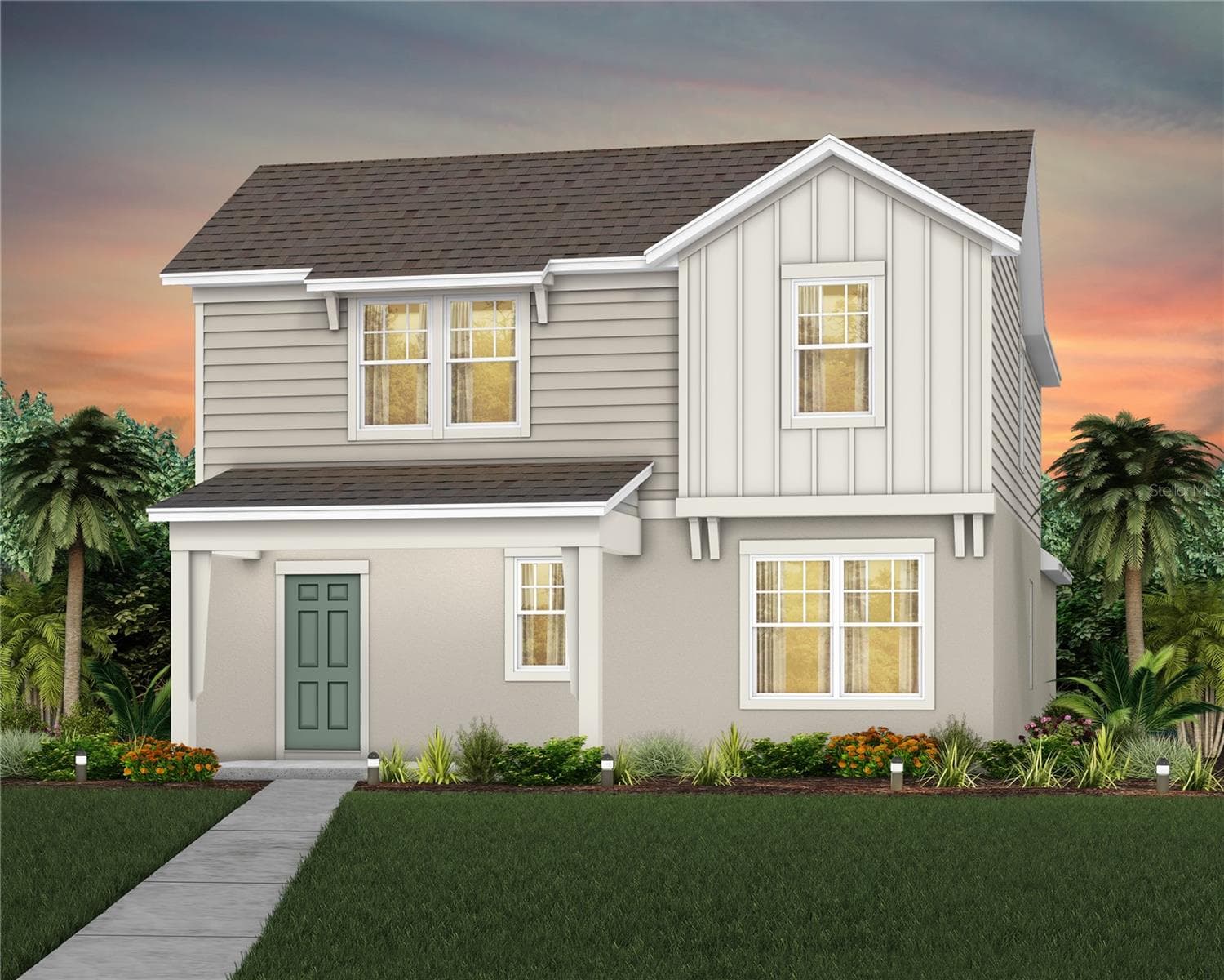 5088 SHRUB LEAF ALLEY