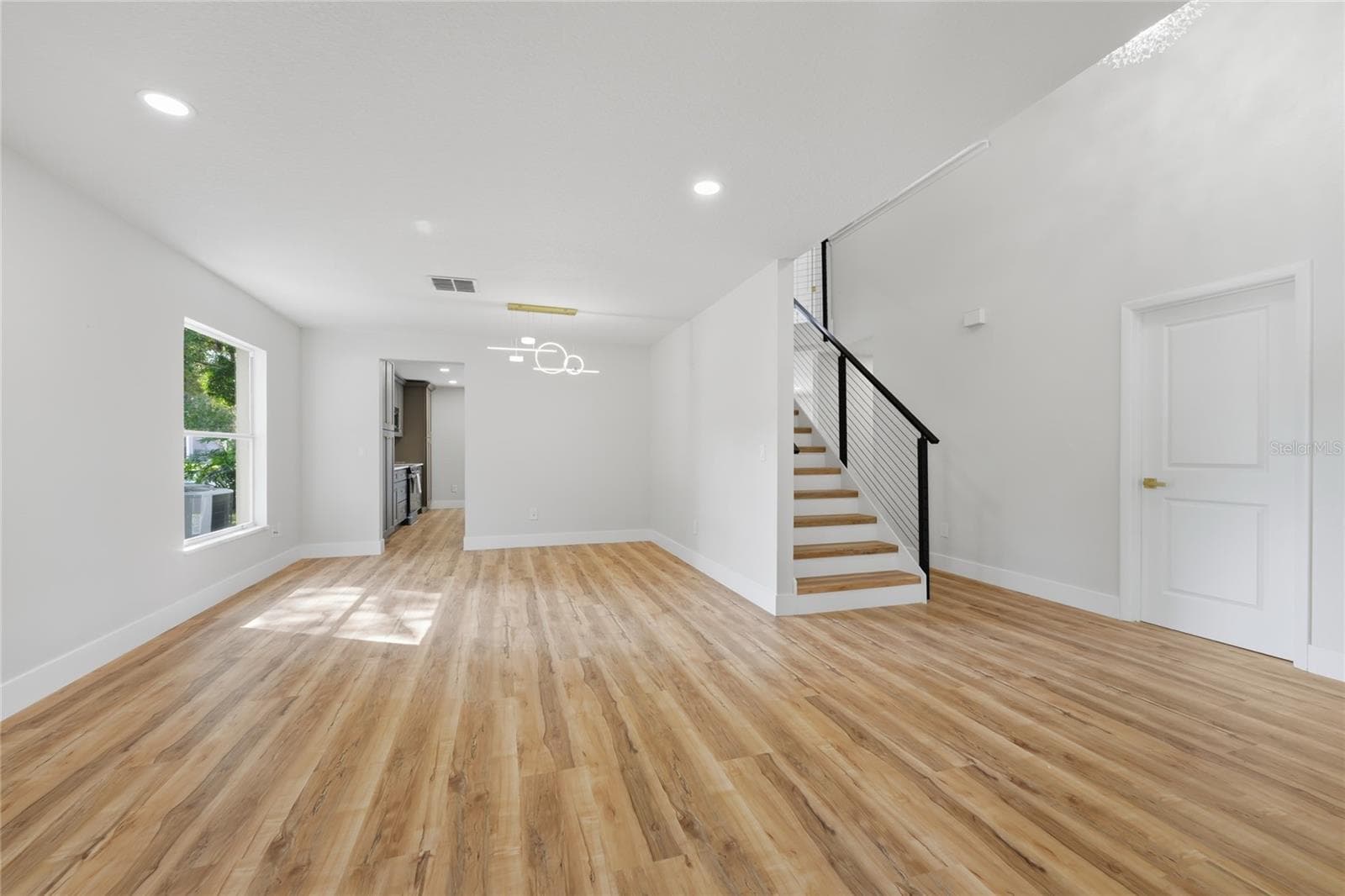 Living / Dining Room with an open-concept layout - 13044 BELLERIVE LN, ORLANDO