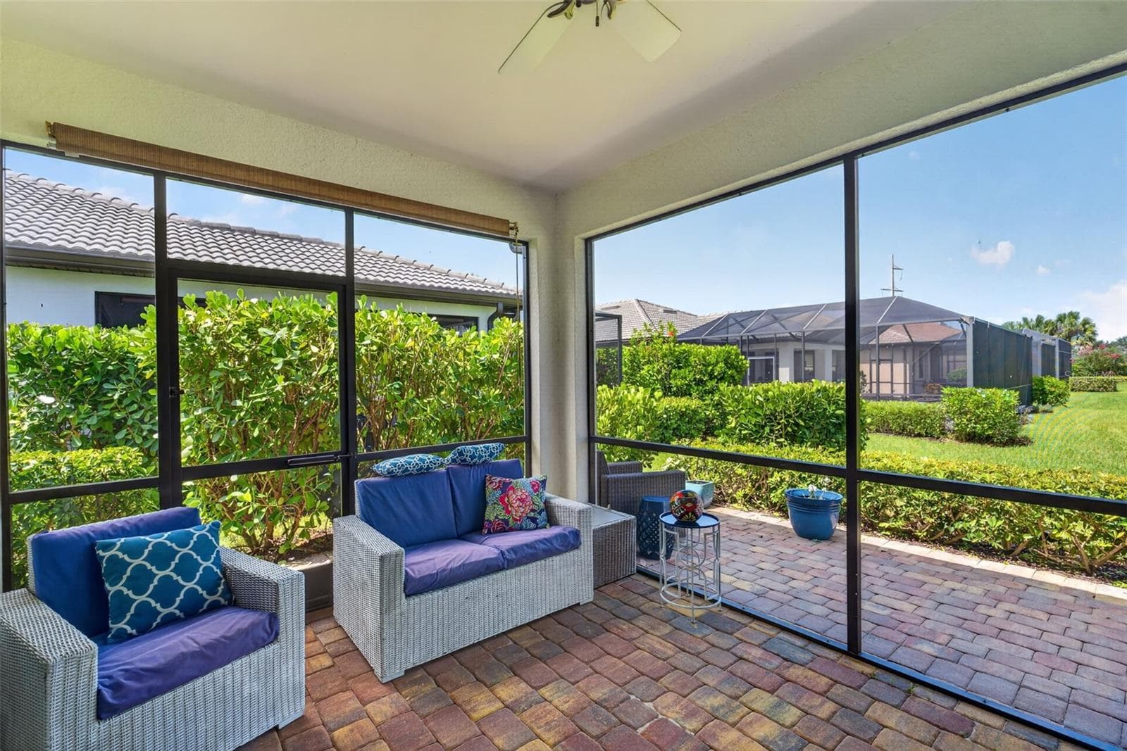 Screened lanai - 12287 MYRTLE BAY CT, SARASOTA