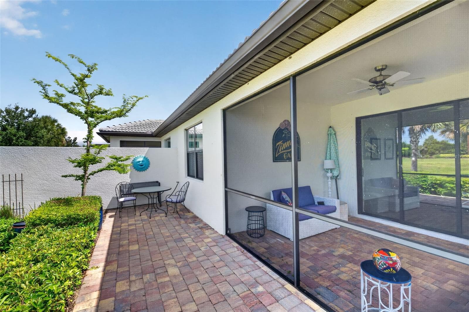 Back walkway - 12287 MYRTLE BAY CT, SARASOTA