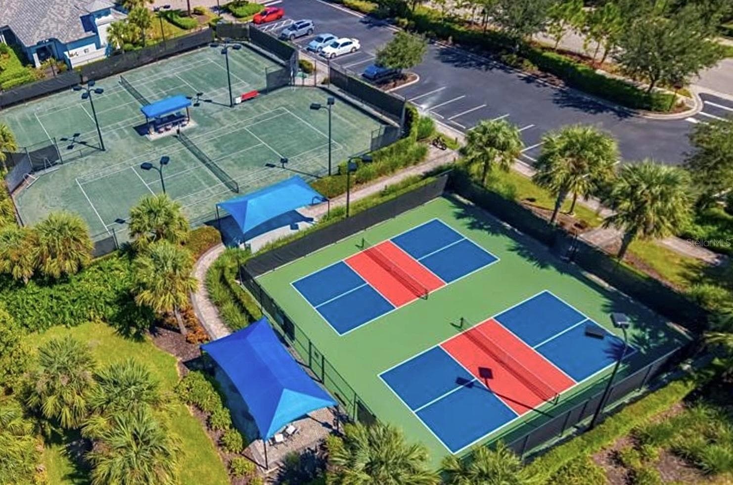 Pickleball & tennis courts - 12287 MYRTLE BAY CT, SARASOTA