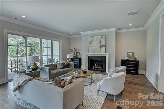 Great RoomCourtesy of Simonini Homes - 6510 Sharon Hills Road, Charlotte