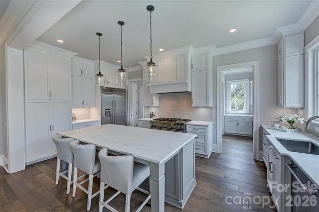 KitchenCourtesy of Simonini Homes - 6510 Sharon Hills Road, Charlotte