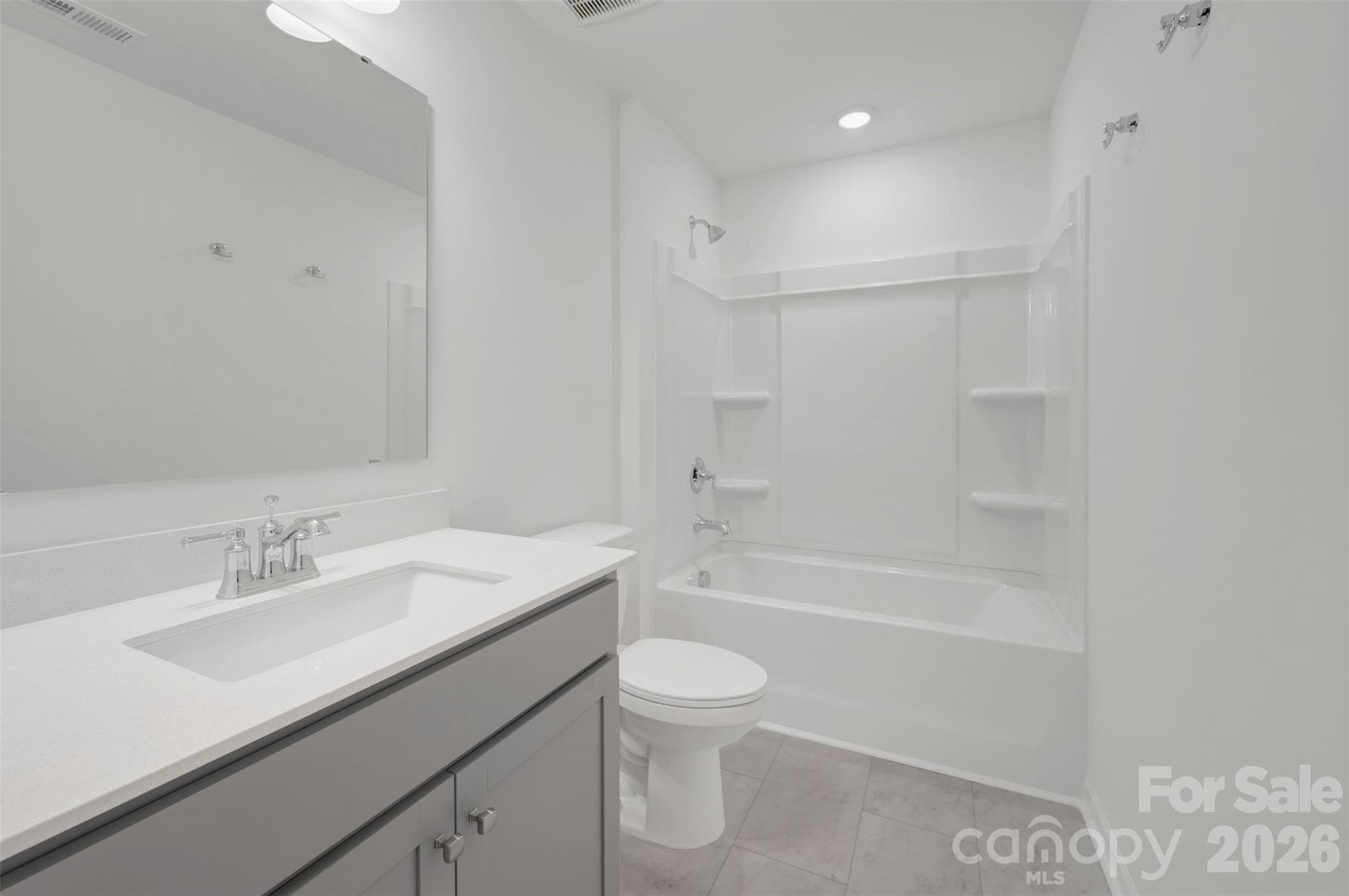 Secondary bathroom - 2704 Yeager Drive NW, Concord