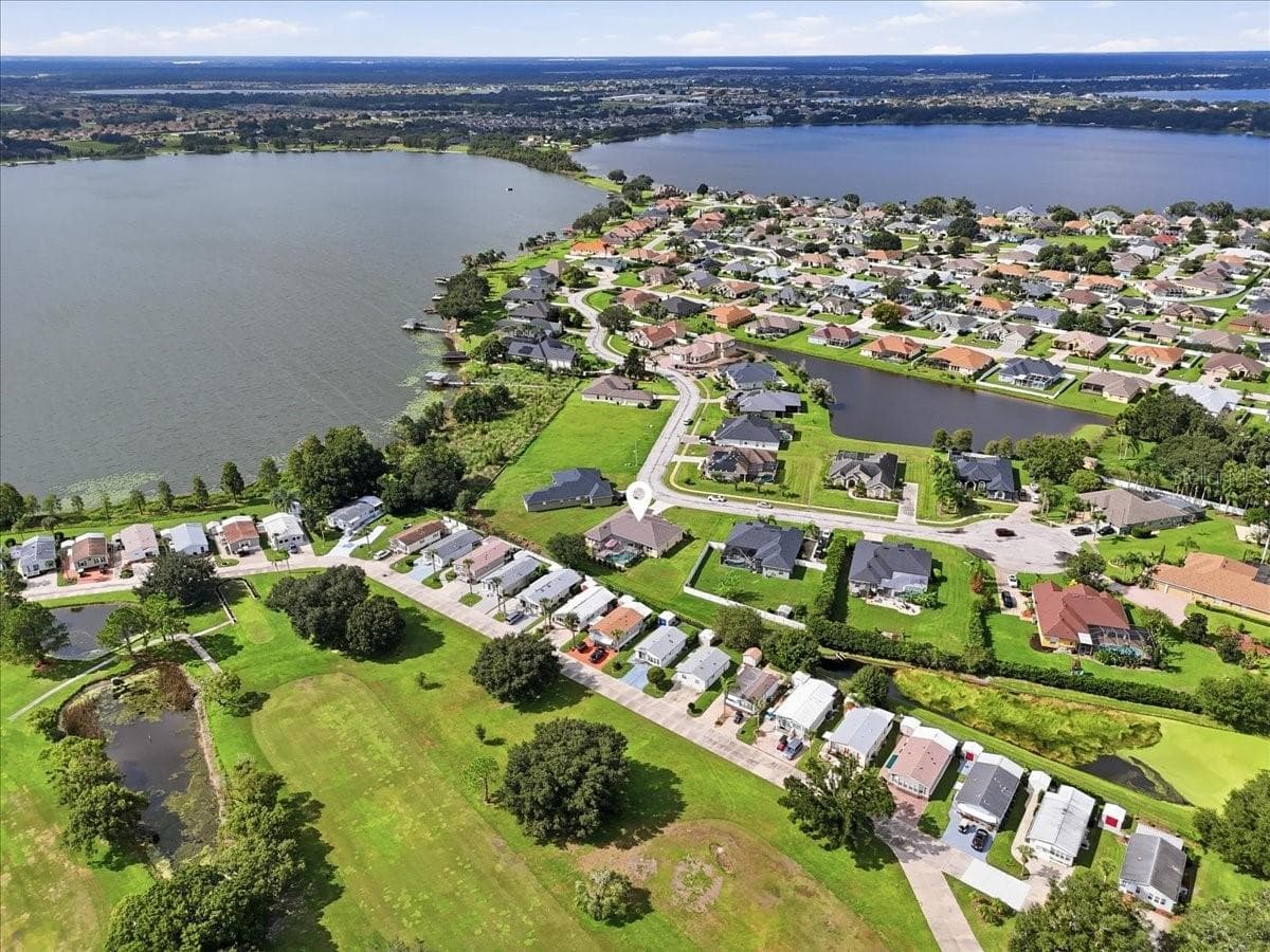 Aerial View Pin - 7380 BENT GRASS DR, WINTER HAVEN